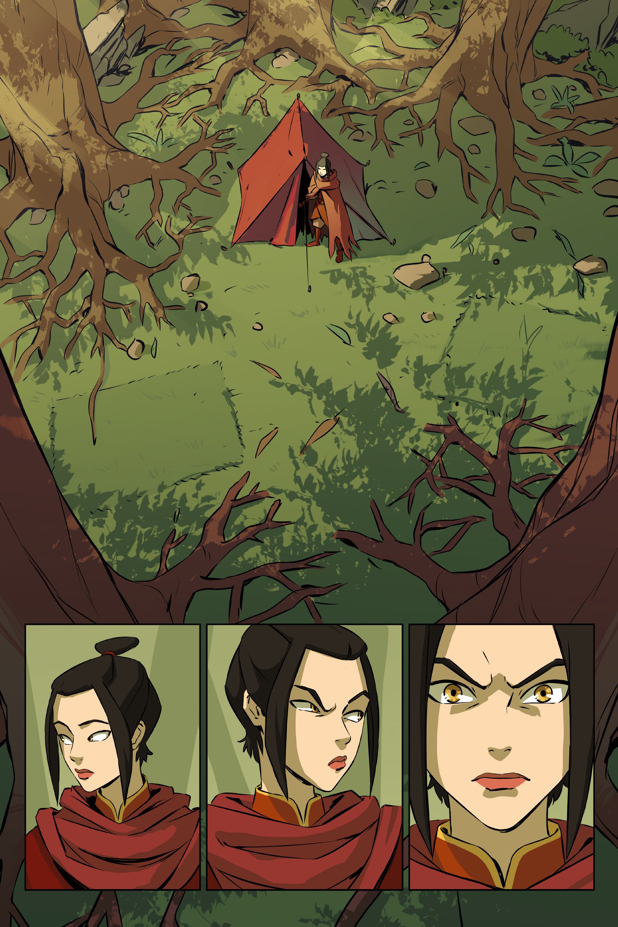 Avatar: The Last Airbender - Azula in the Spirit Temple (2023): Chapter 1 - Page 21