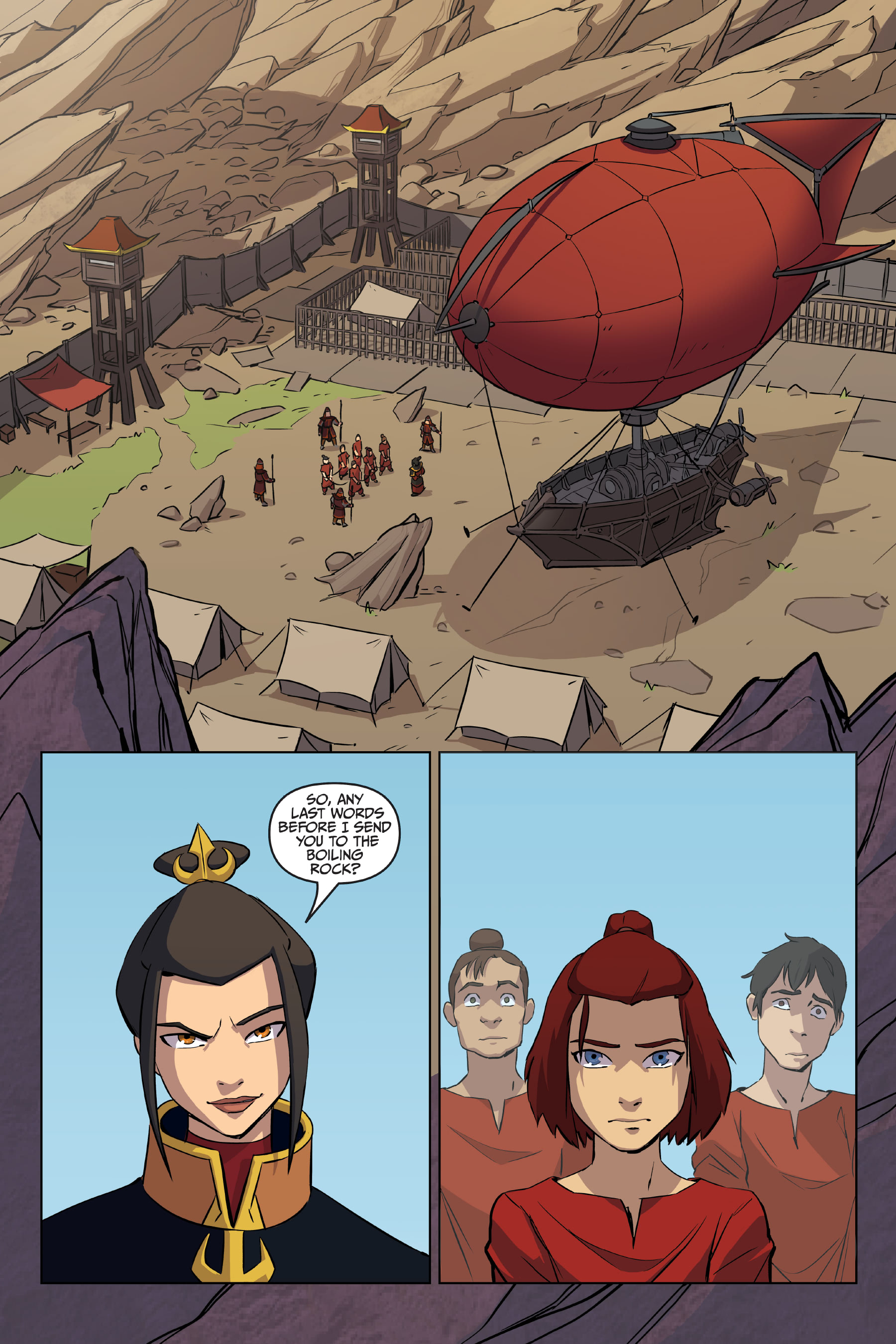 Avatar: The Last Airbender -- Suki, Alone (2021): Chapter 1 - Page 6