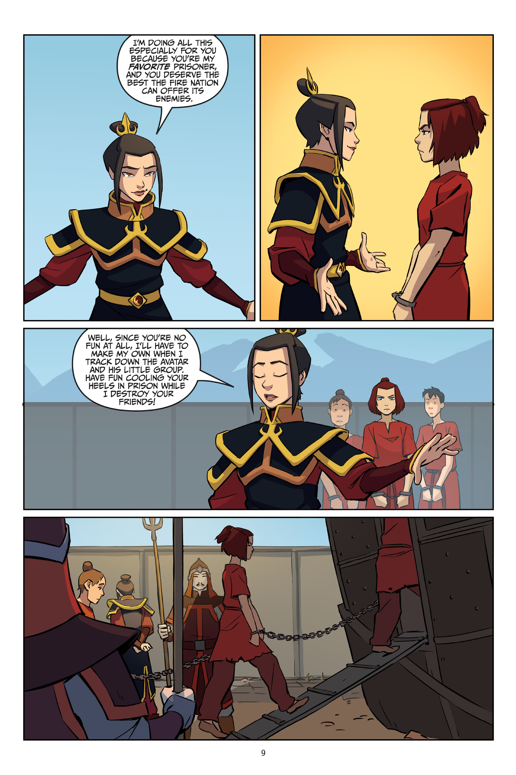 Avatar: The Last Airbender -- Suki, Alone (2021): Chapter 1 - Page 8