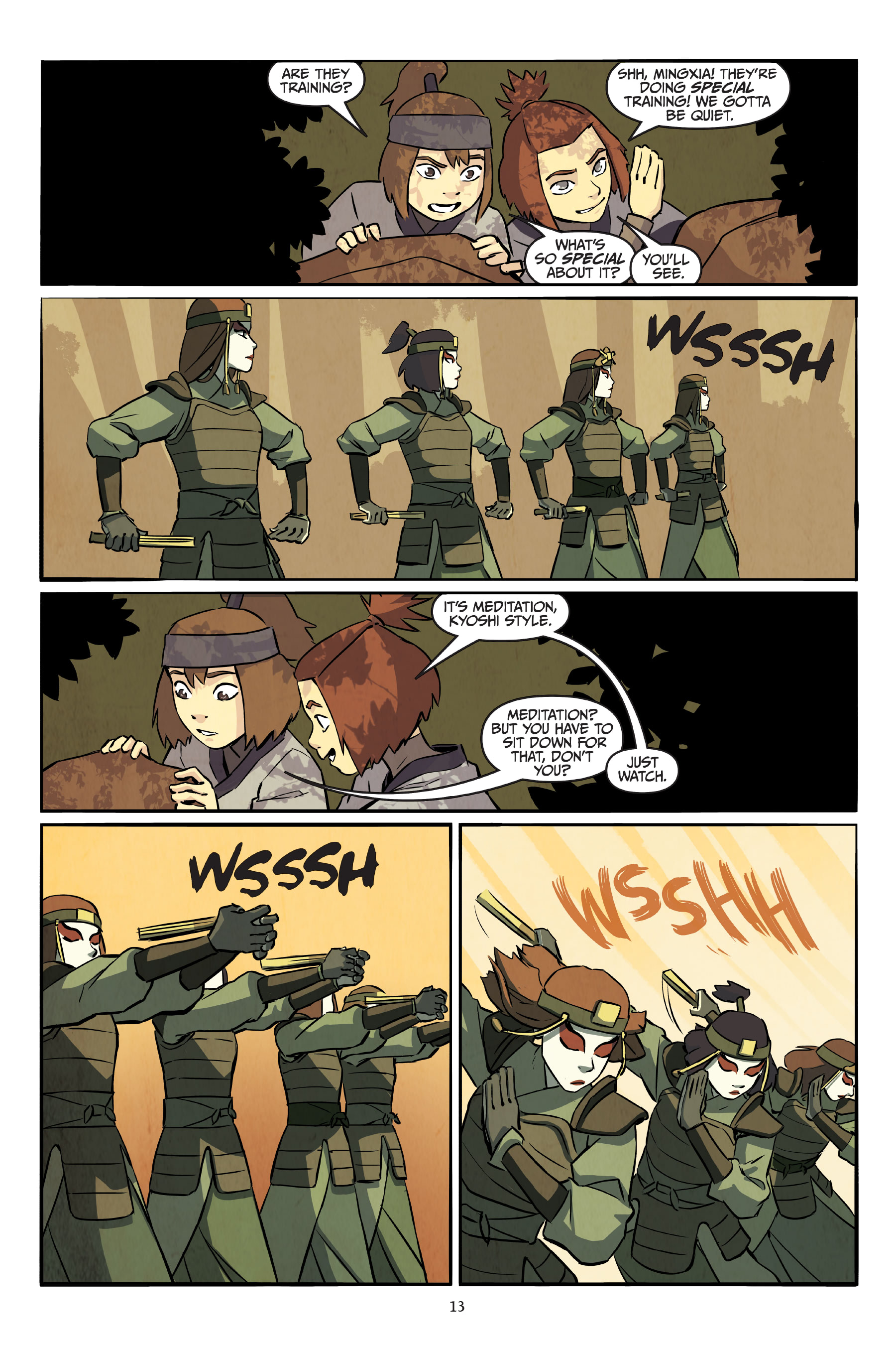 Avatar: The Last Airbender -- Suki, Alone (2021): Chapter 1 - Page 12