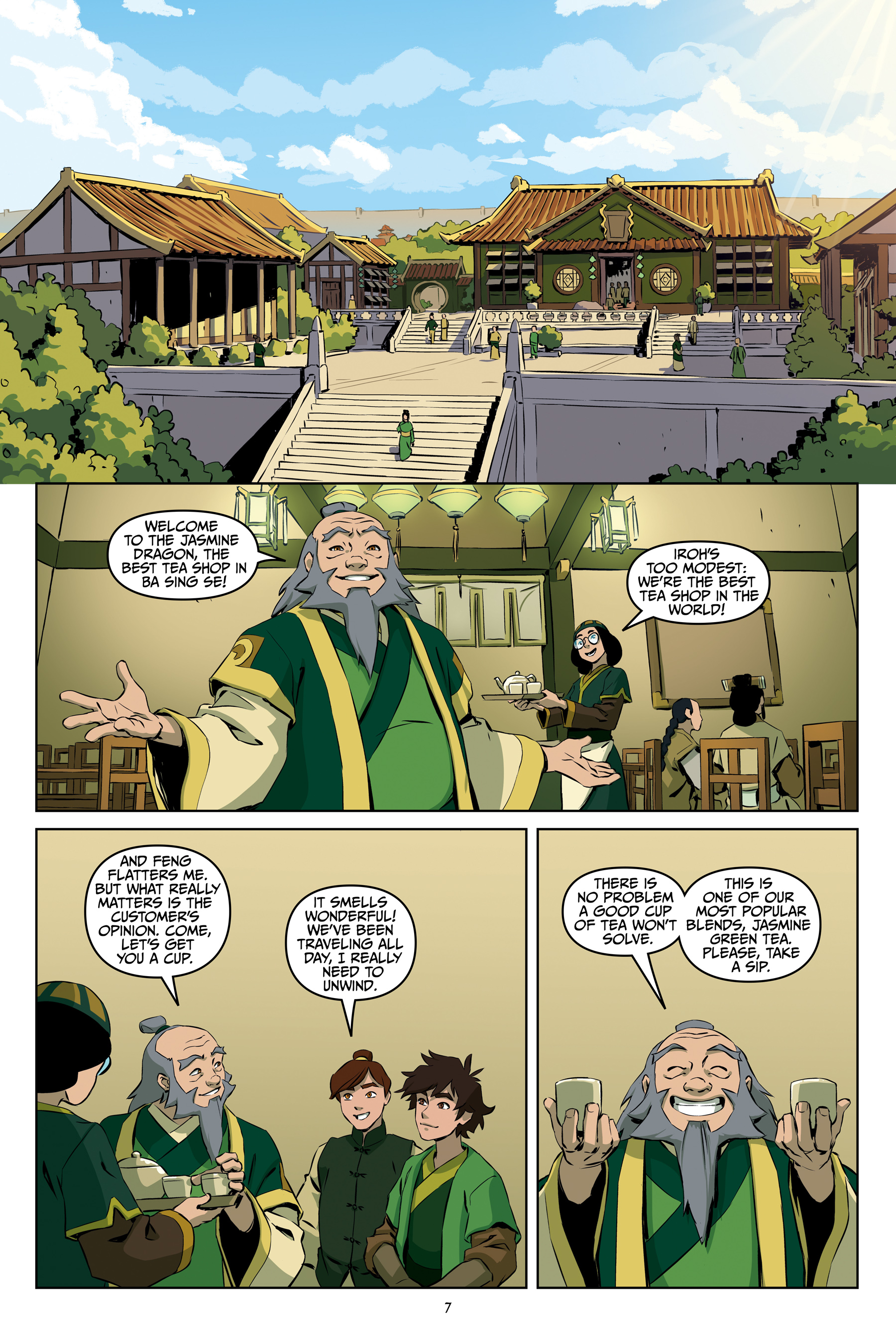 Avatar: The Last Airbender - The Bounty Hunter and the Tea Brewer (2024): Chapter 1 - Page 6