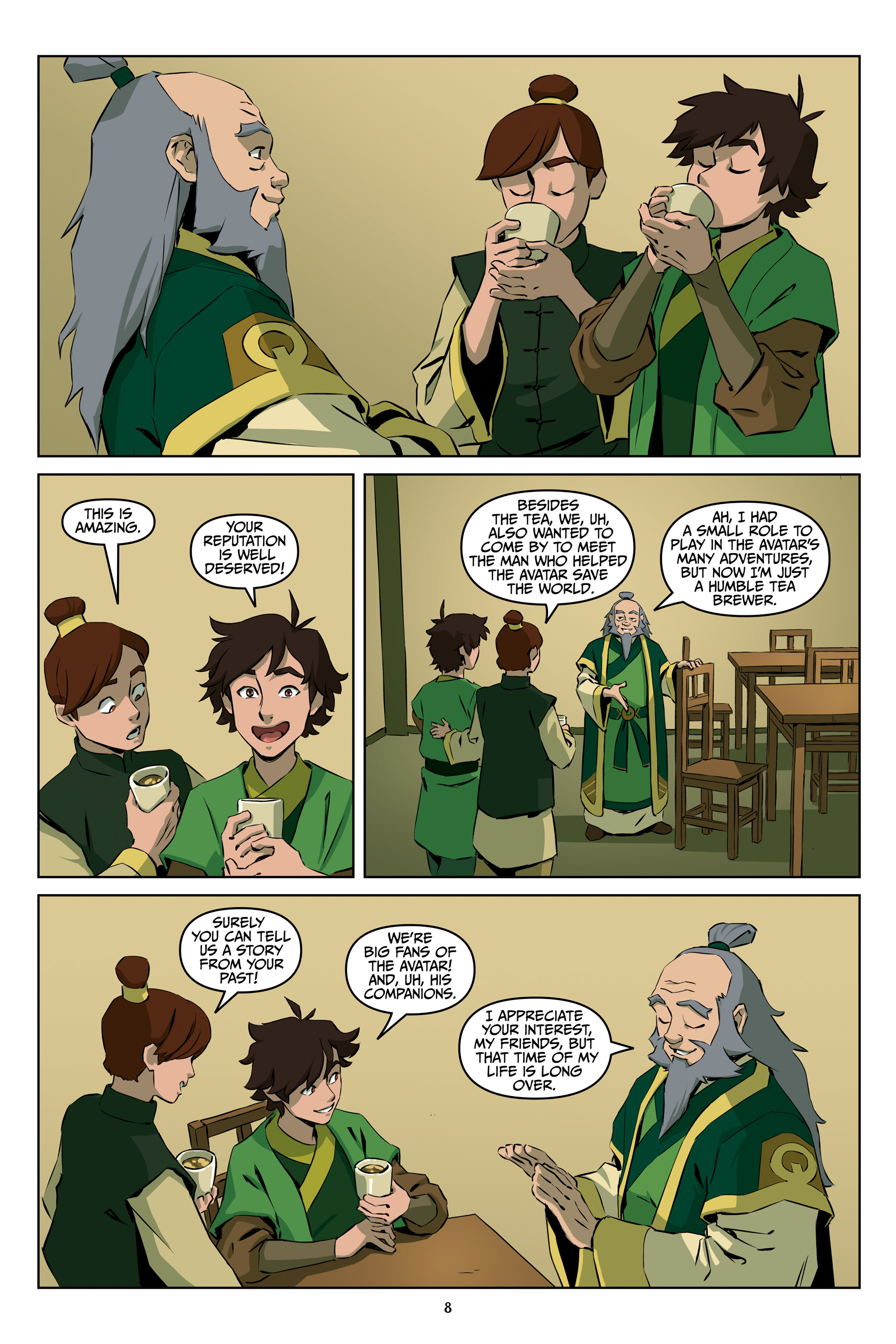 Avatar: The Last Airbender - The Bounty Hunter and the Tea Brewer (2024): Chapter 1 - Page 7