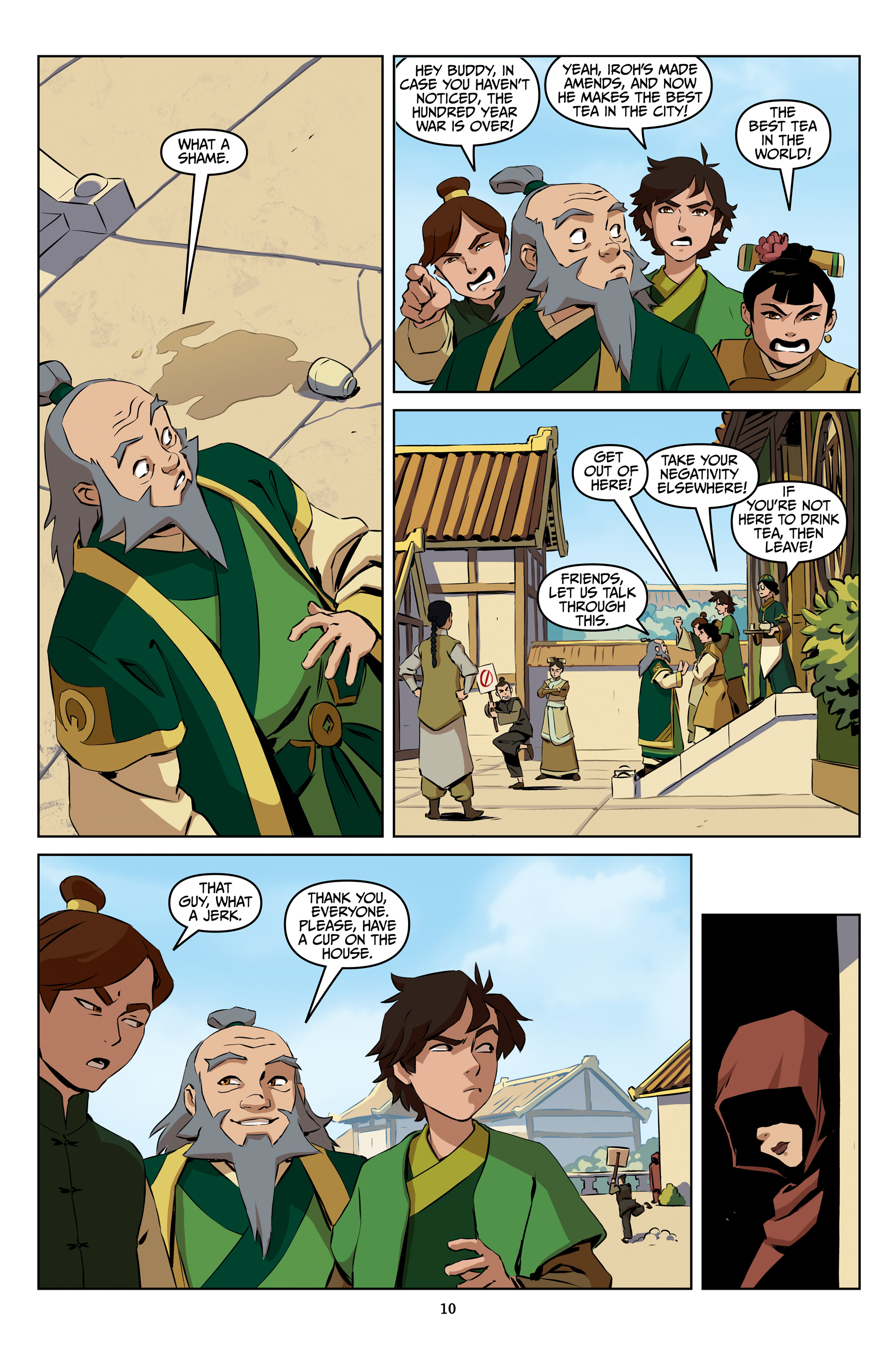 Avatar: The Last Airbender - The Bounty Hunter and the Tea Brewer (2024): Chapter 1 - Page 9