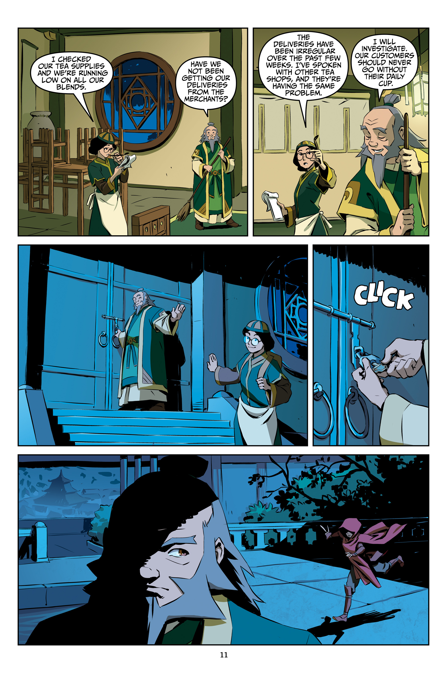 Avatar: The Last Airbender - The Bounty Hunter and the Tea Brewer (2024): Chapter 1 - Page 10