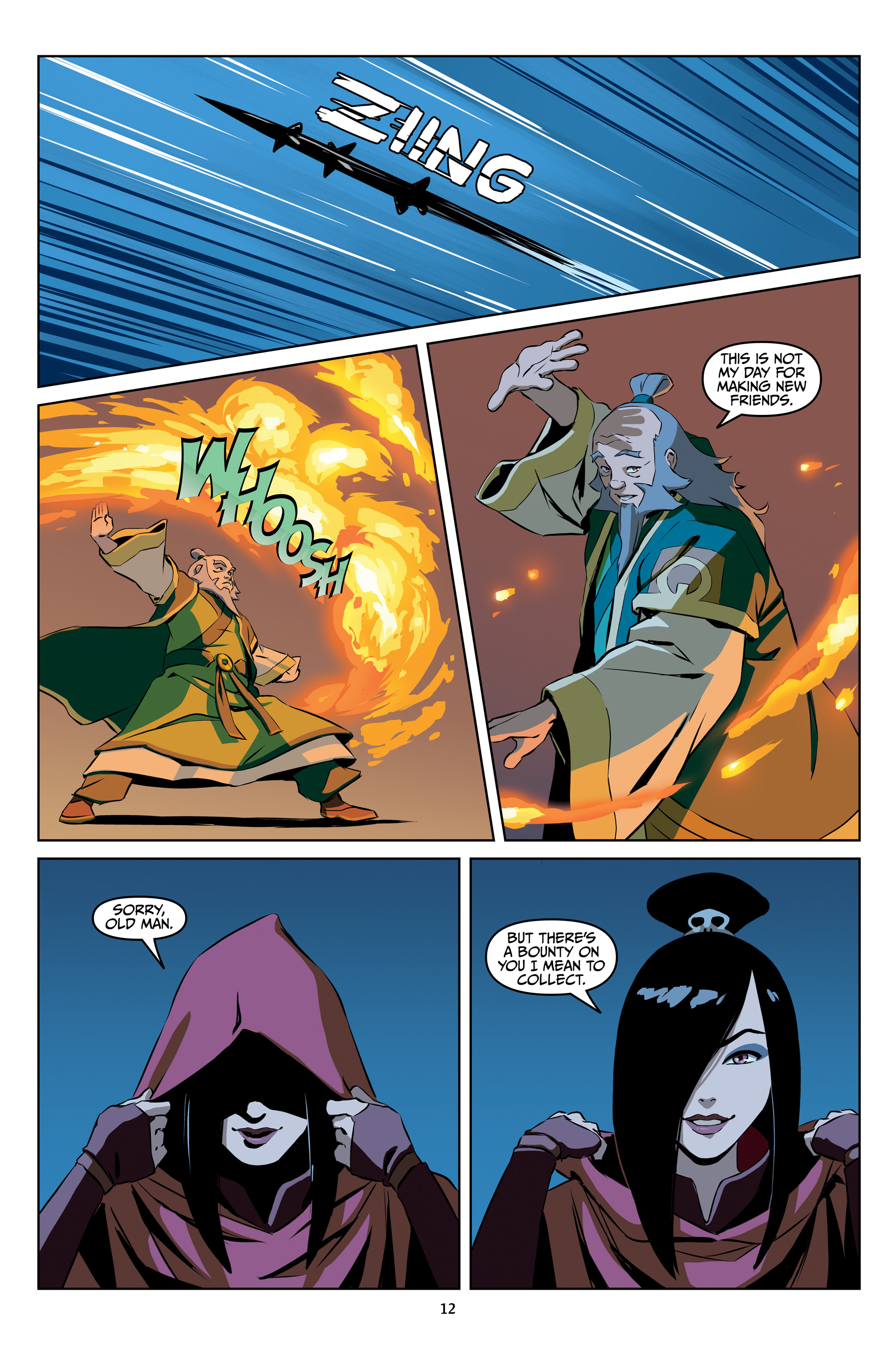 Avatar: The Last Airbender - The Bounty Hunter and the Tea Brewer (2024): Chapter 1 - Page 11