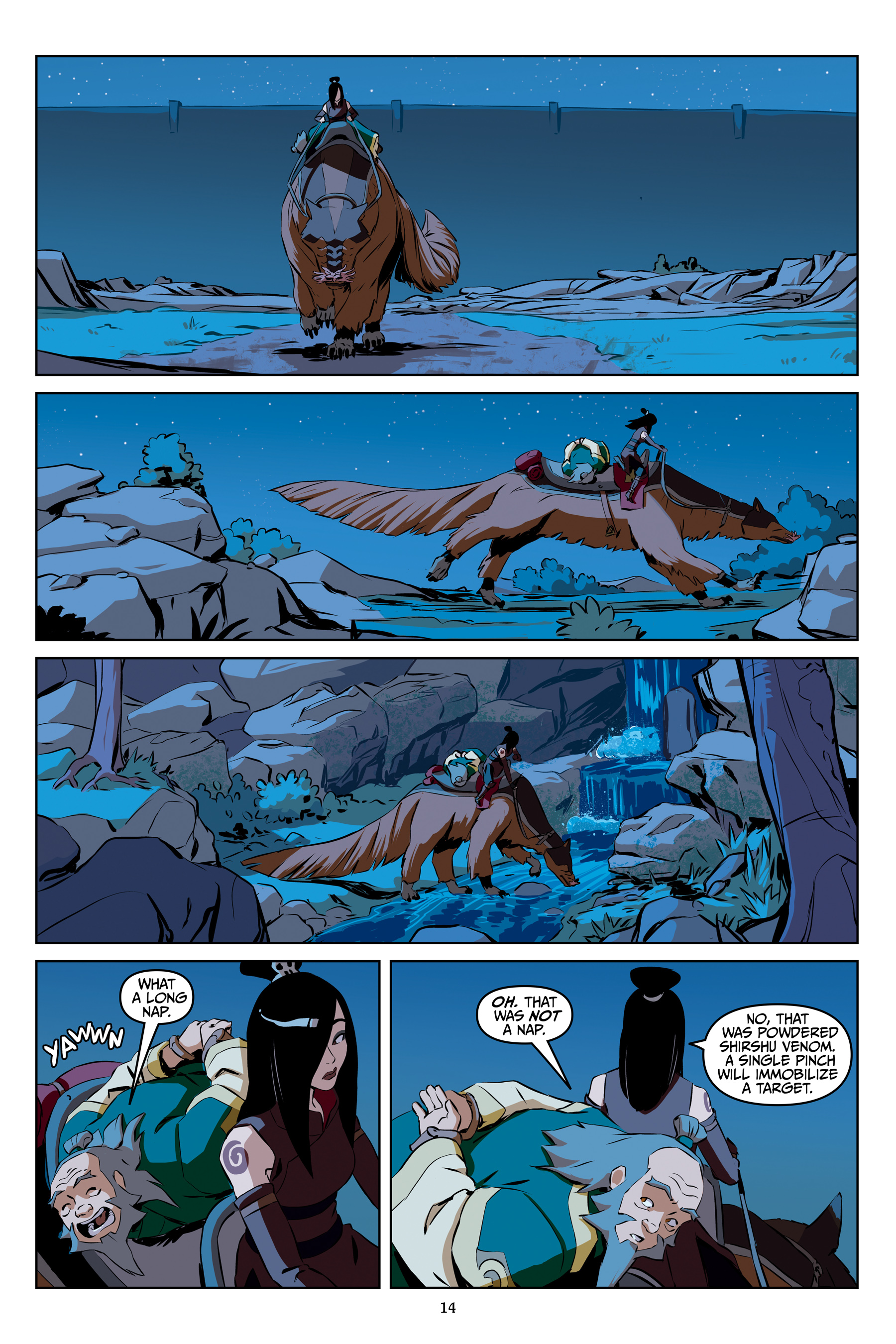 Avatar: The Last Airbender - The Bounty Hunter and the Tea Brewer (2024): Chapter 1 - Page 13