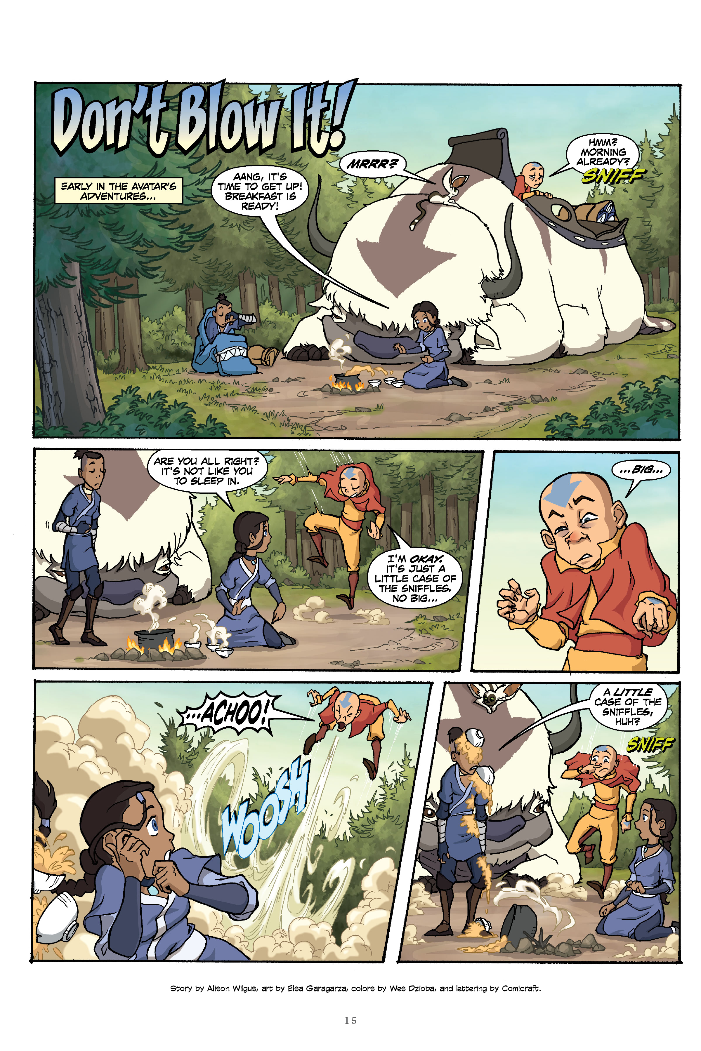 Avatar: The Last Airbender - The Lost Adventures & Team Avatar Tales Library Edition (2020): Chapter 1 - Page 17