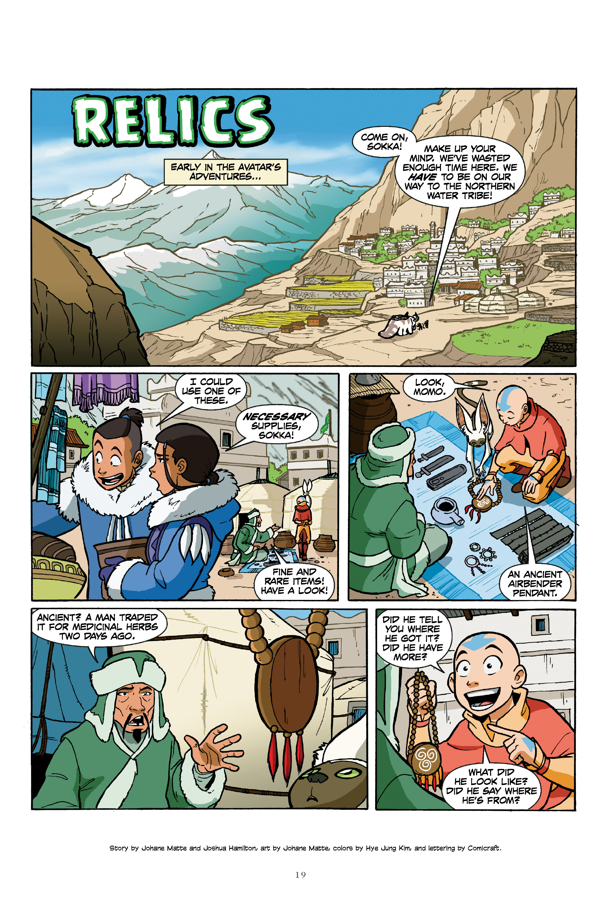 Avatar: The Last Airbender - The Lost Adventures & Team Avatar Tales Library Edition (2020): Chapter 1 - Page 21