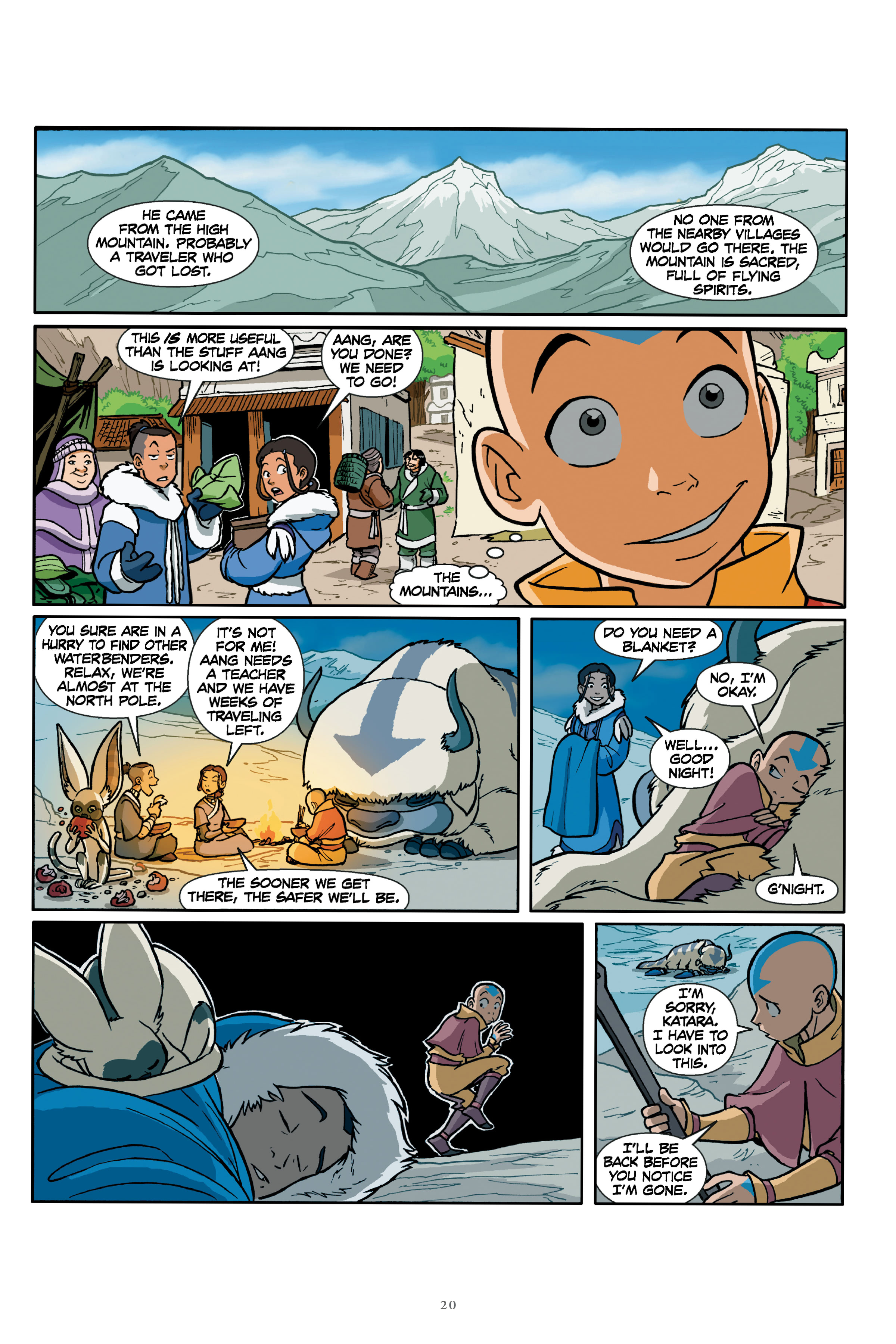 Avatar: The Last Airbender - The Lost Adventures & Team Avatar Tales Library Edition (2020): Chapter 1 - Page 22