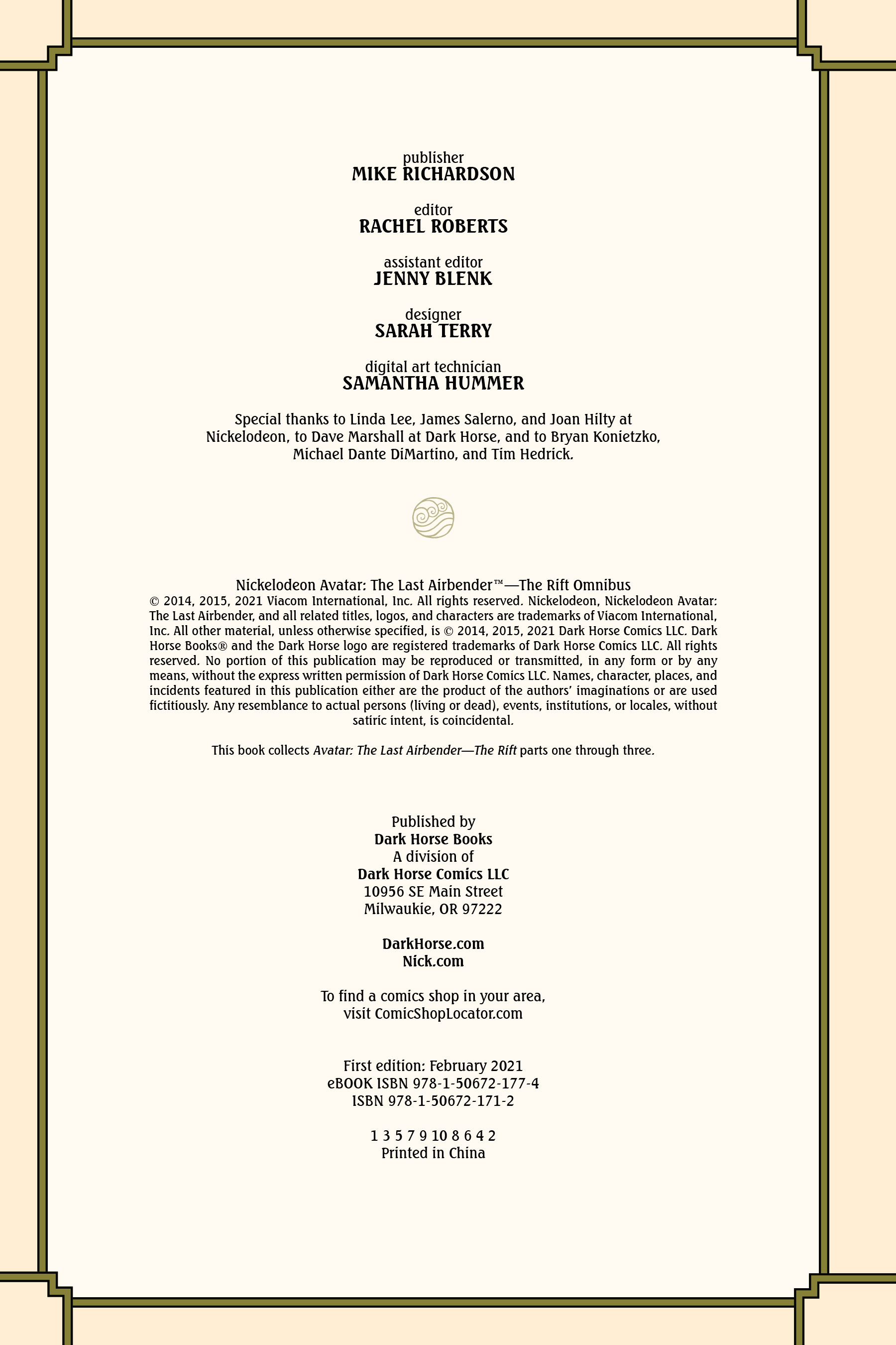Avatar: The Last Airbender - The Rift Omnibus (2021): Chapter 1 - Page 3