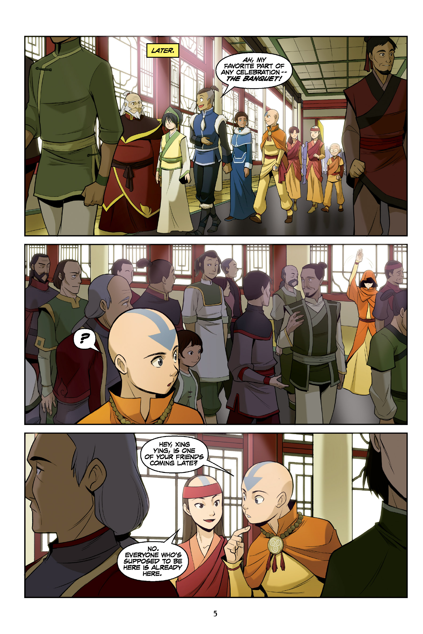 Avatar: The Last Airbender - The Rift Omnibus (2021): Chapter 1 - Page 6