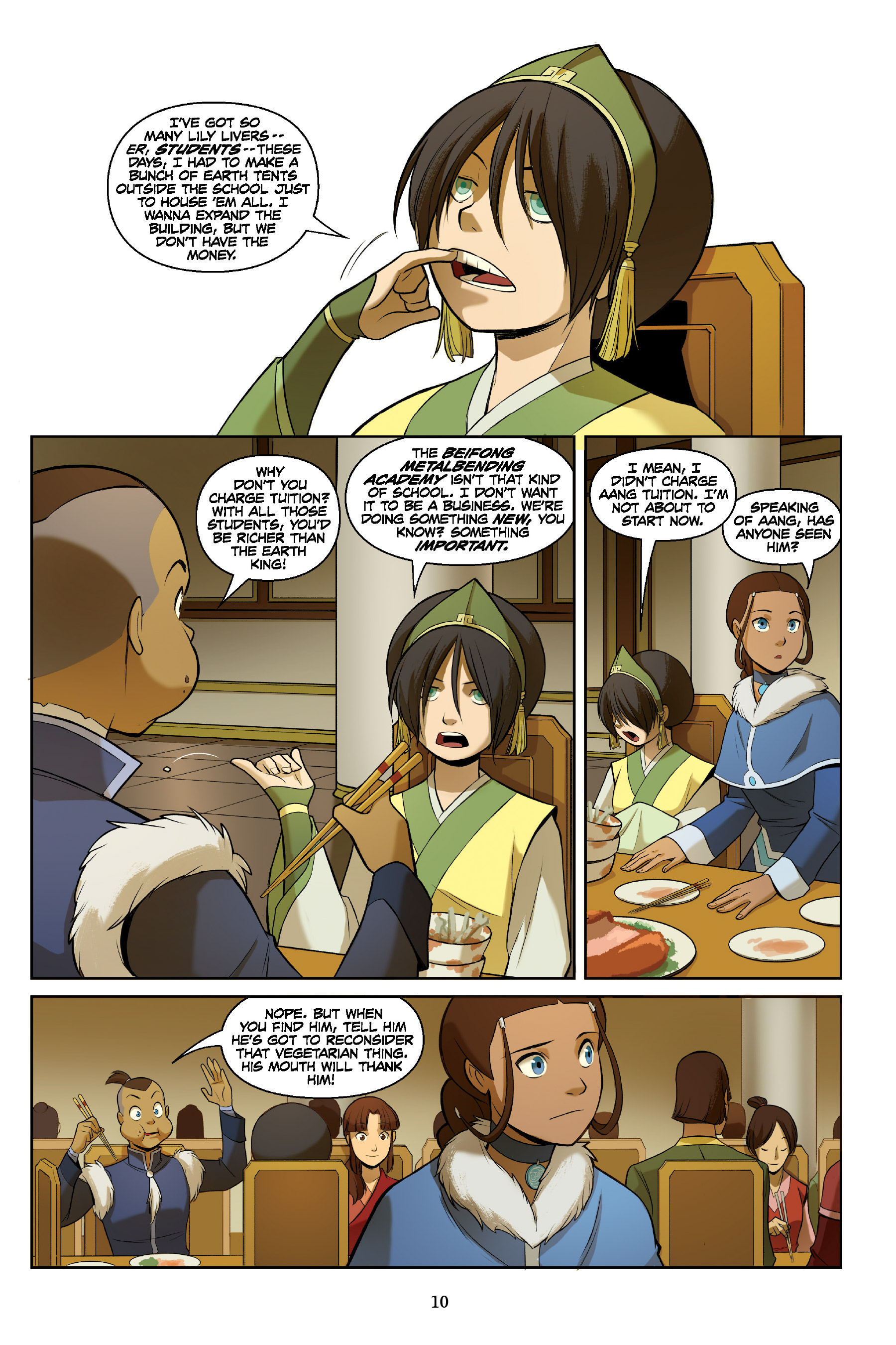 Avatar: The Last Airbender - The Rift Omnibus (2021): Chapter 1 - Page 11