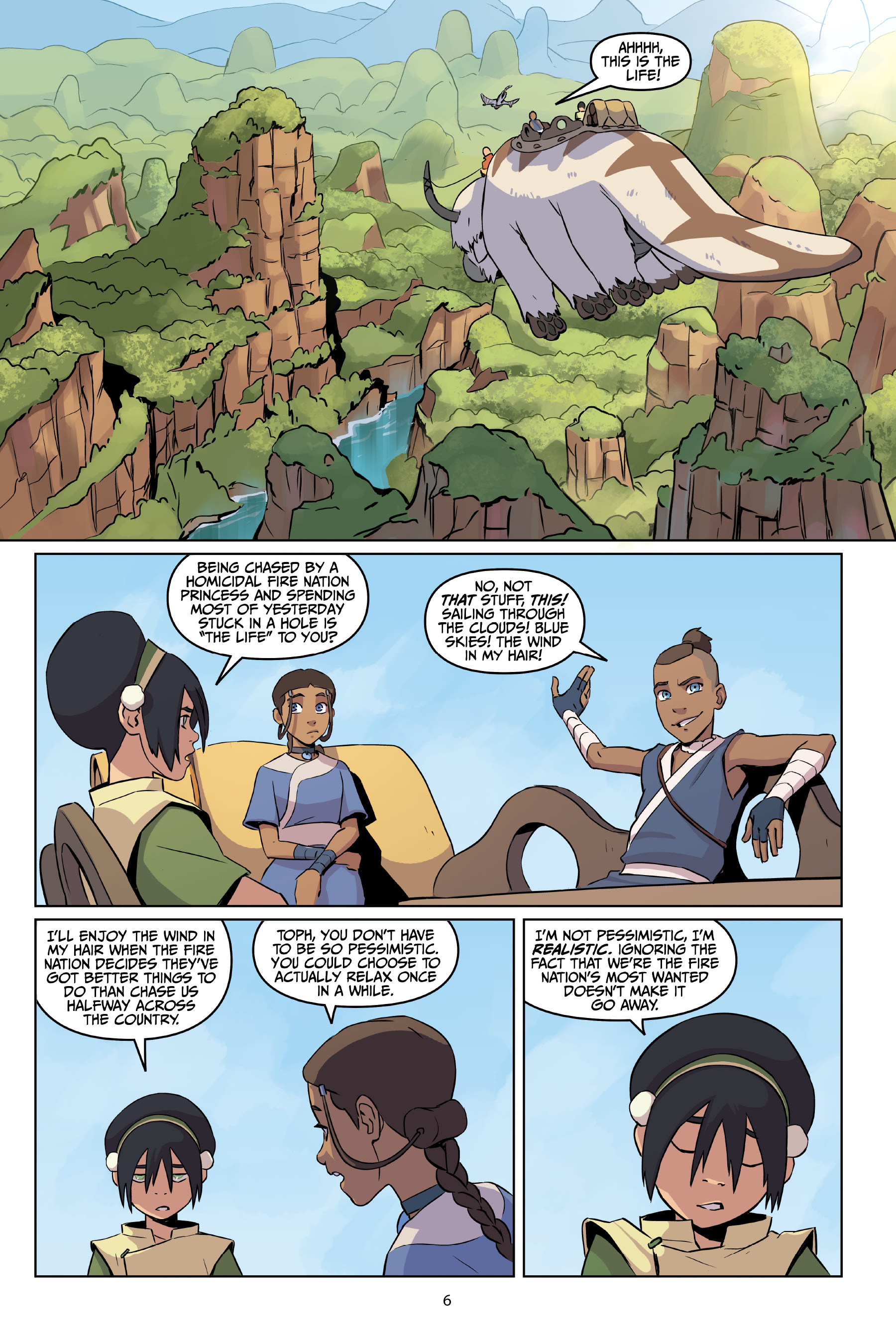 Avatar: The Last Airbender—Katara and the Pirate's Silver (2020): Chapter 1 - Page 7