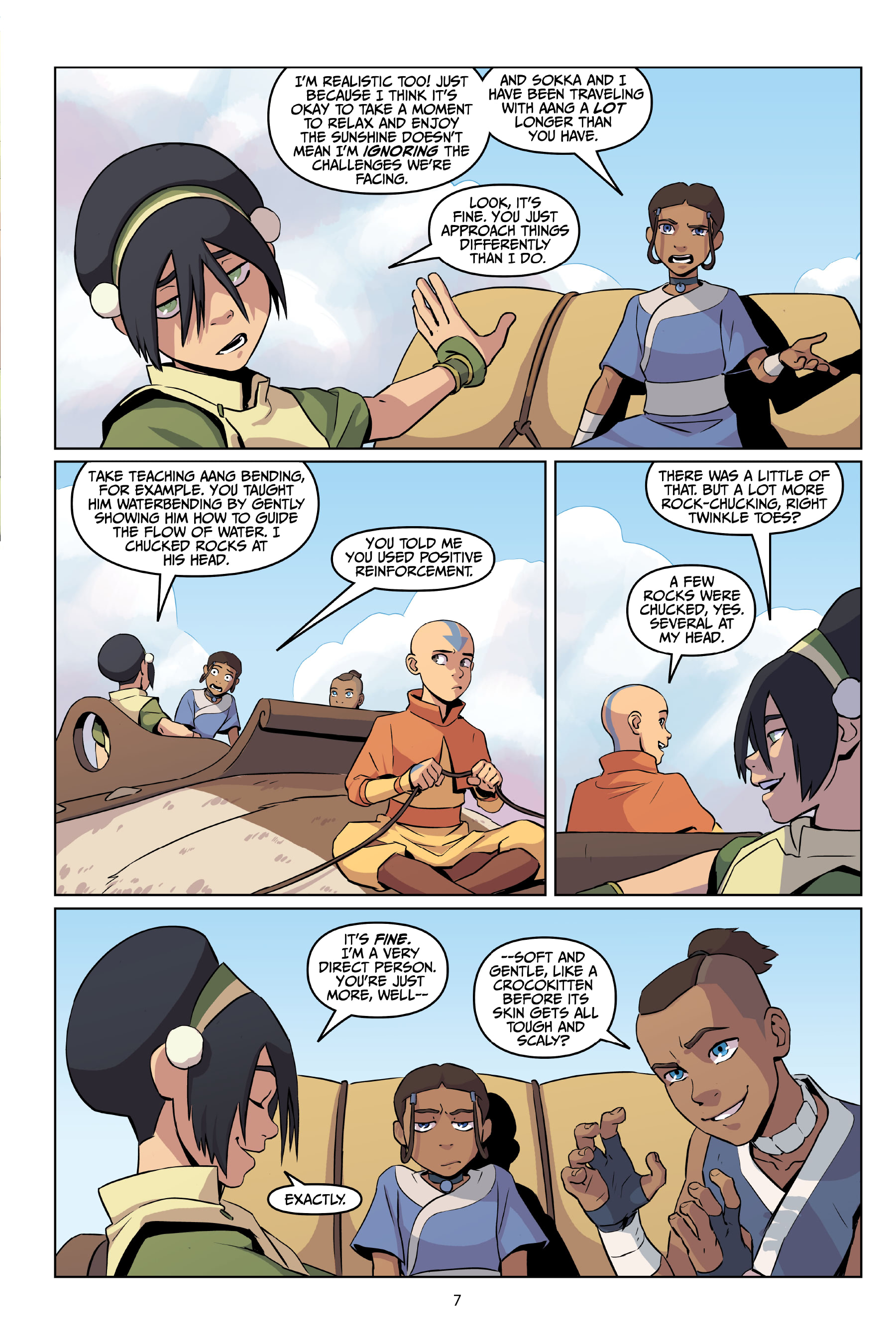 Avatar: The Last Airbender—Katara and the Pirate's Silver (2020): Chapter 1 - Page 8