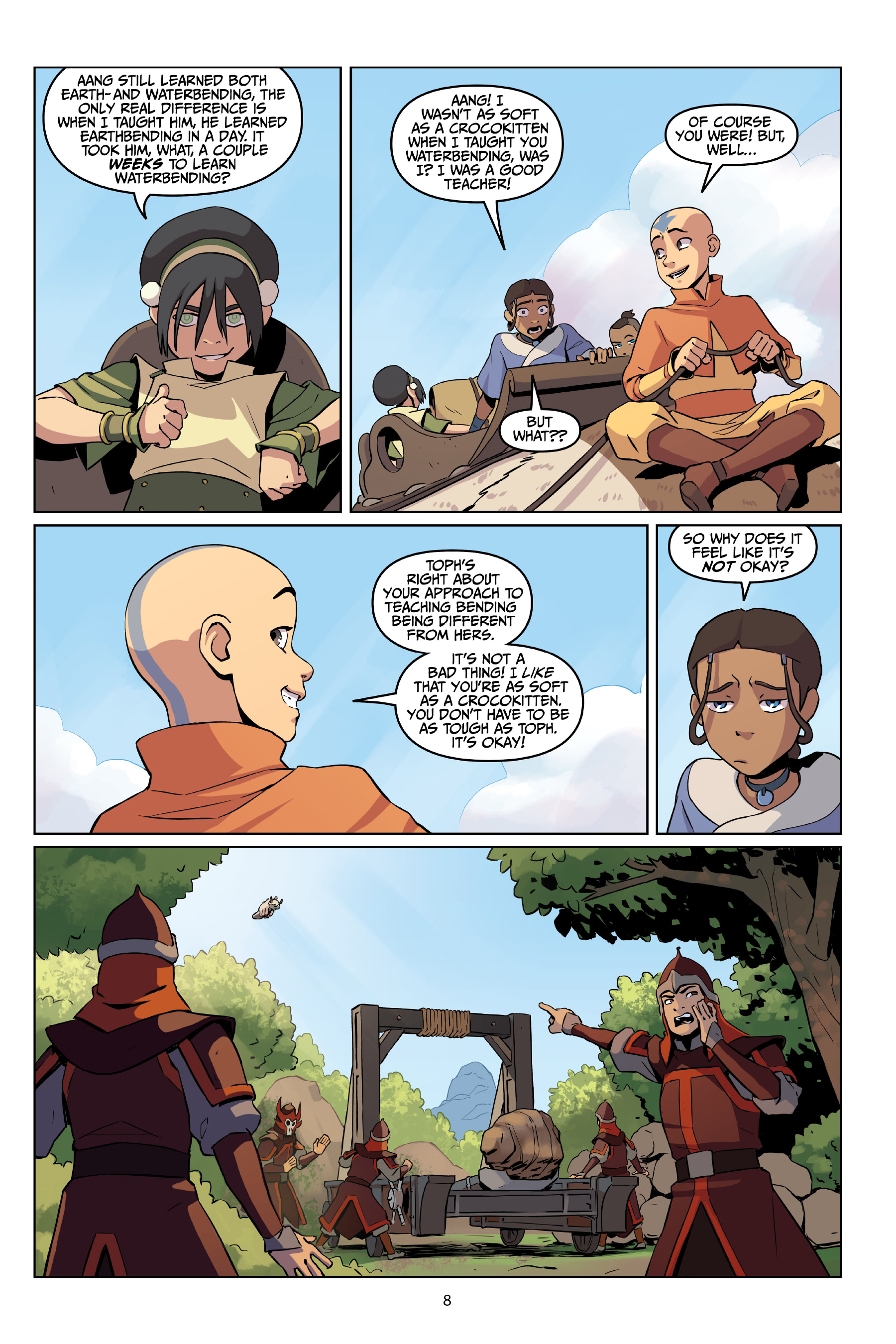 Avatar: The Last Airbender—Katara and the Pirate's Silver (2020): Chapter 1 - Page 9