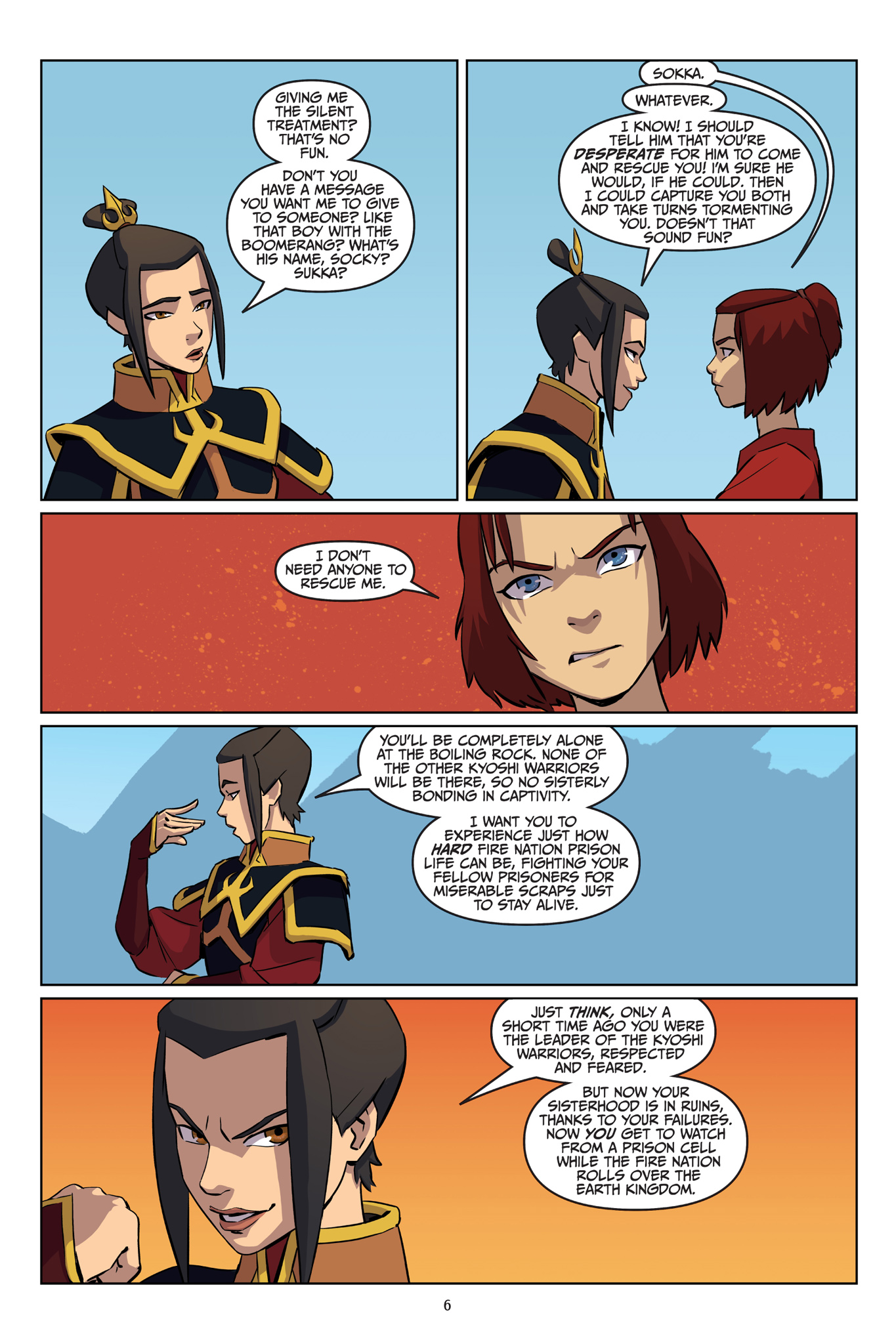 Avatar: The Last Airbender--Suki, Alone (2021): Chapter 1 - Page 7