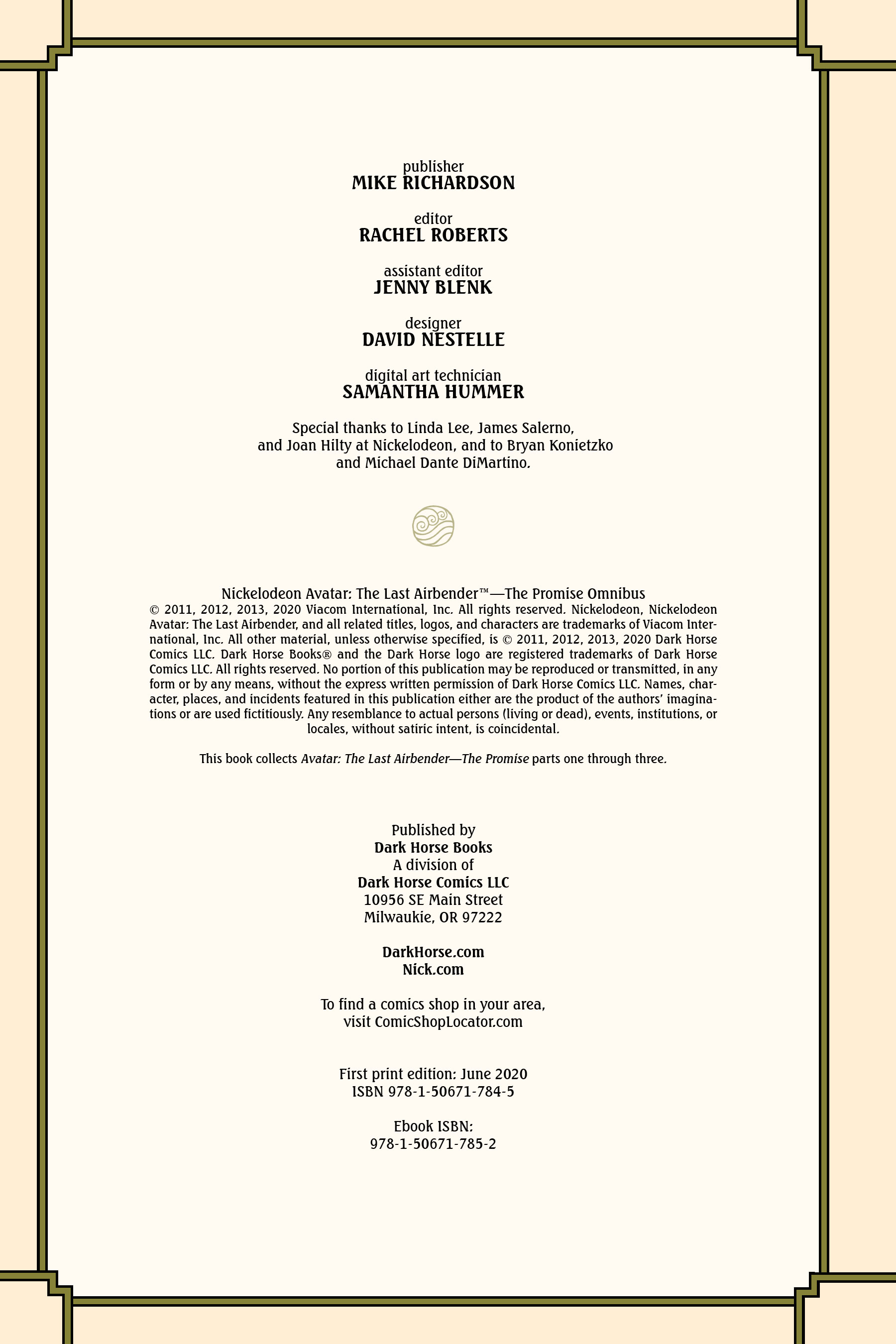 Avatar: The Last Airbender--The Promise Omnibus (2020): Chapter 1 - Page 3