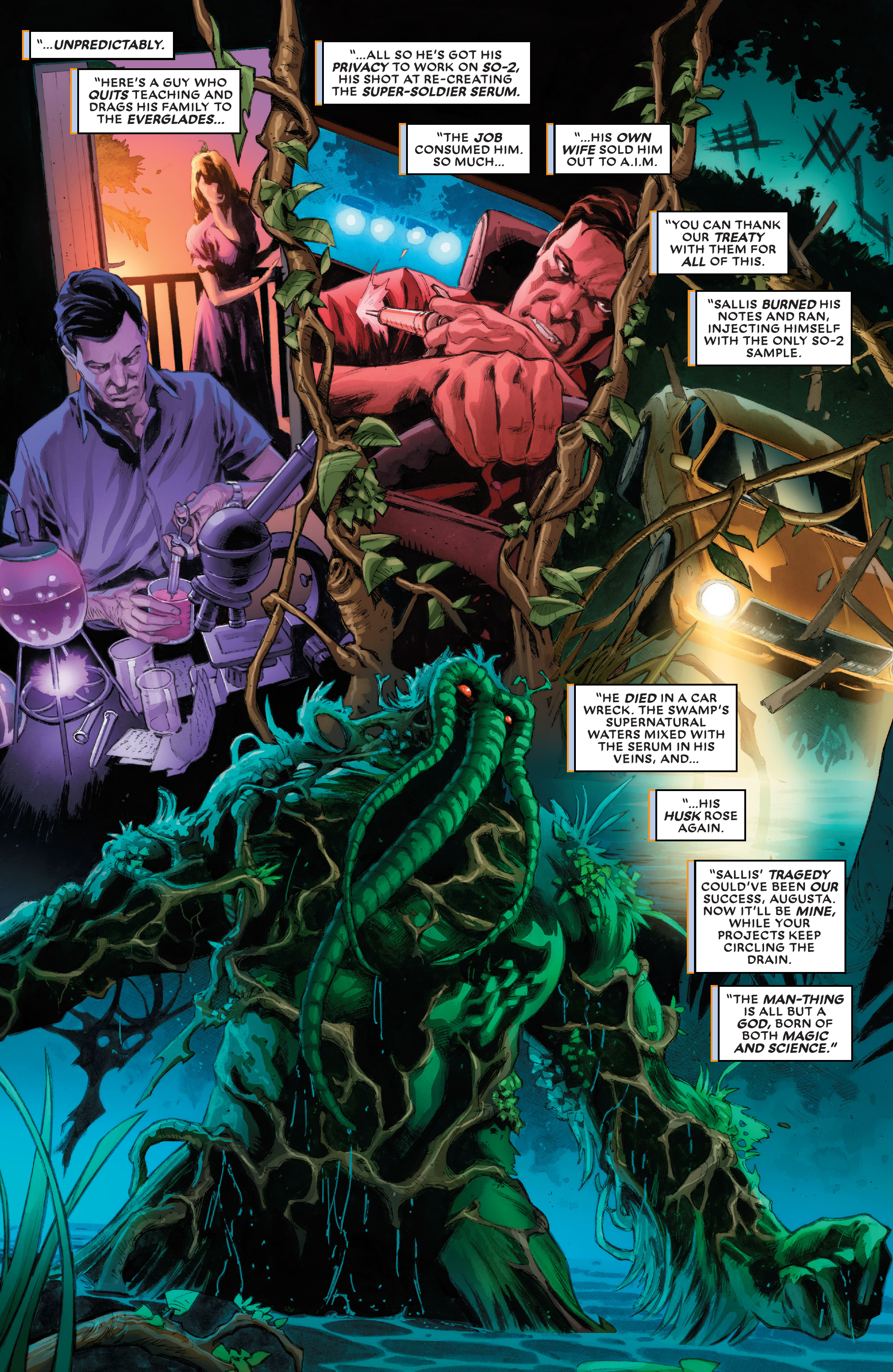 Avengers: Curse Of The Man-Thing (2021): Chapter 1 - Page 6