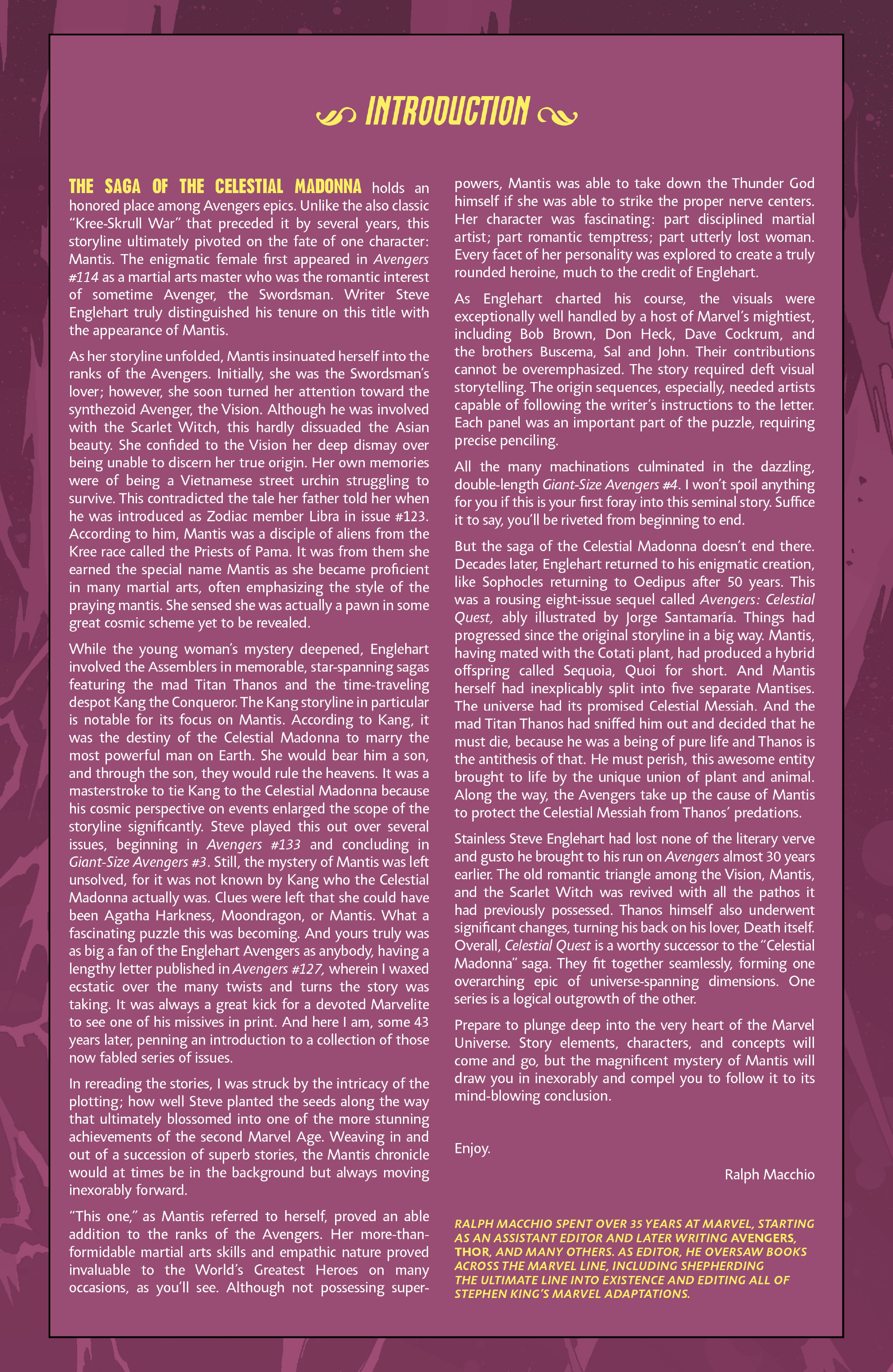 Avengers: The Complete Celestial Madonna Saga (2017): Chapter 1 - Page 4