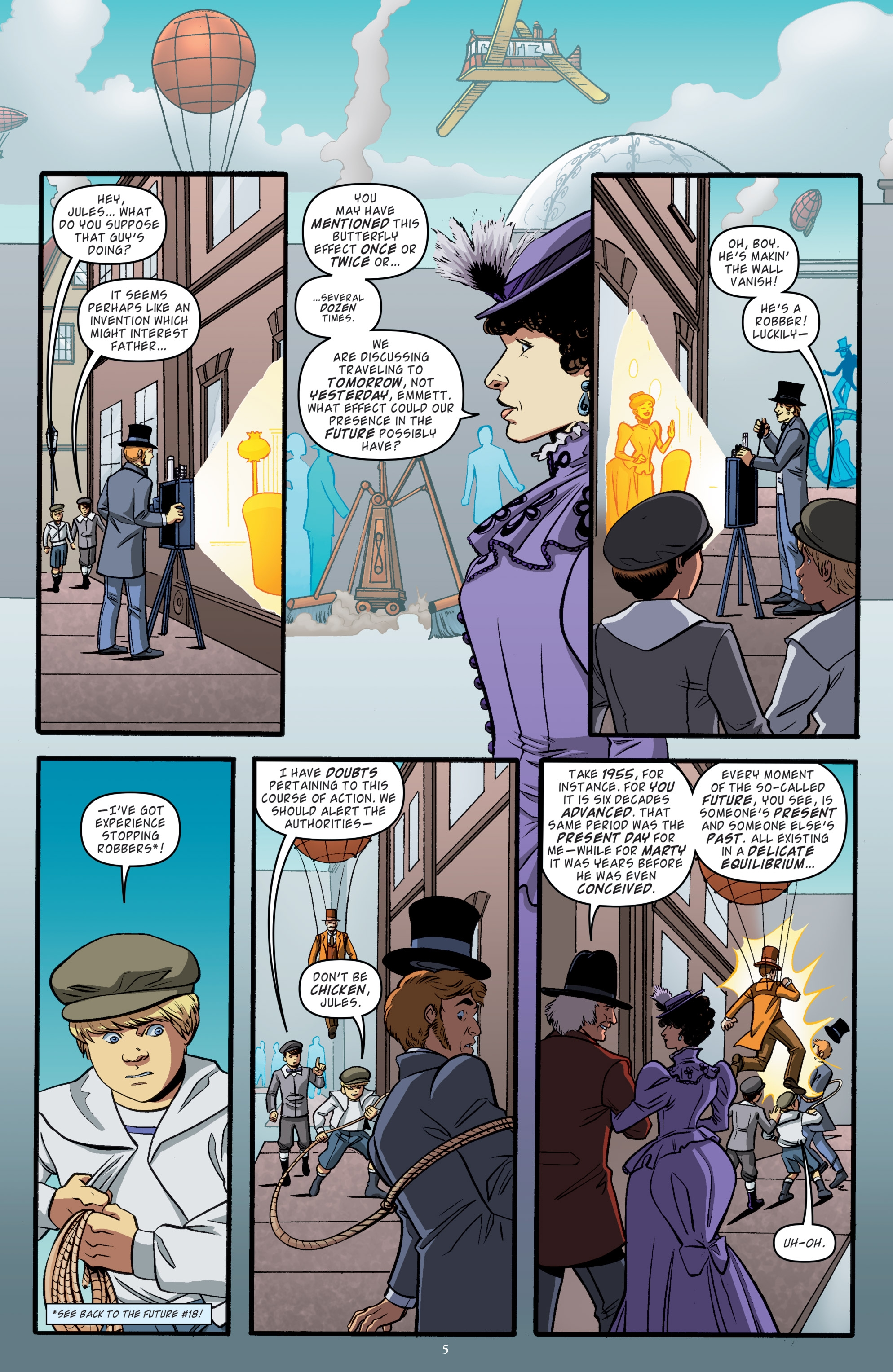 Back to the Future: Tales from the Time Train (2017): Chapter 1 - Page 7