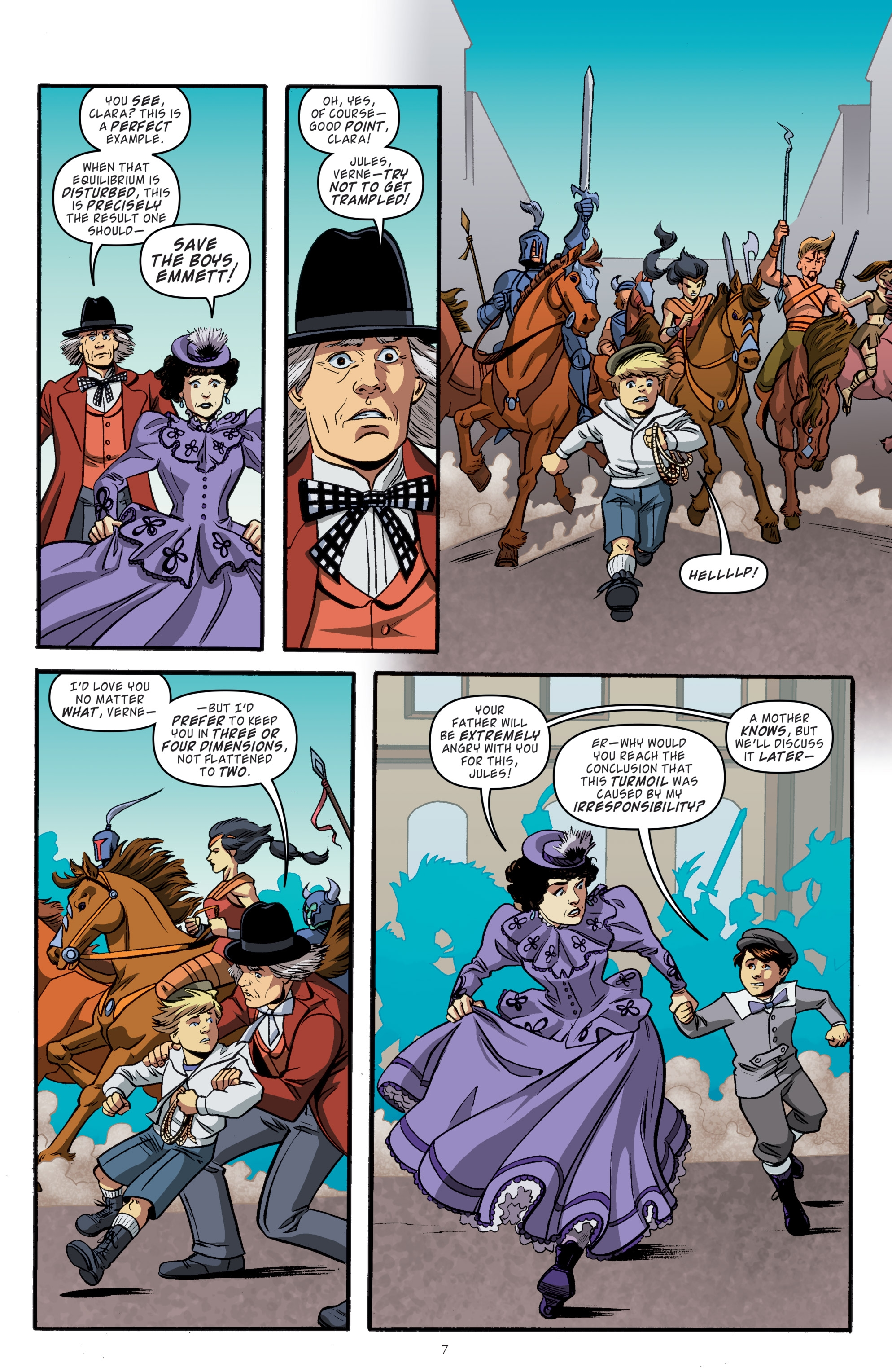 Back to the Future: Tales from the Time Train (2017): Chapter 1 - Page 9