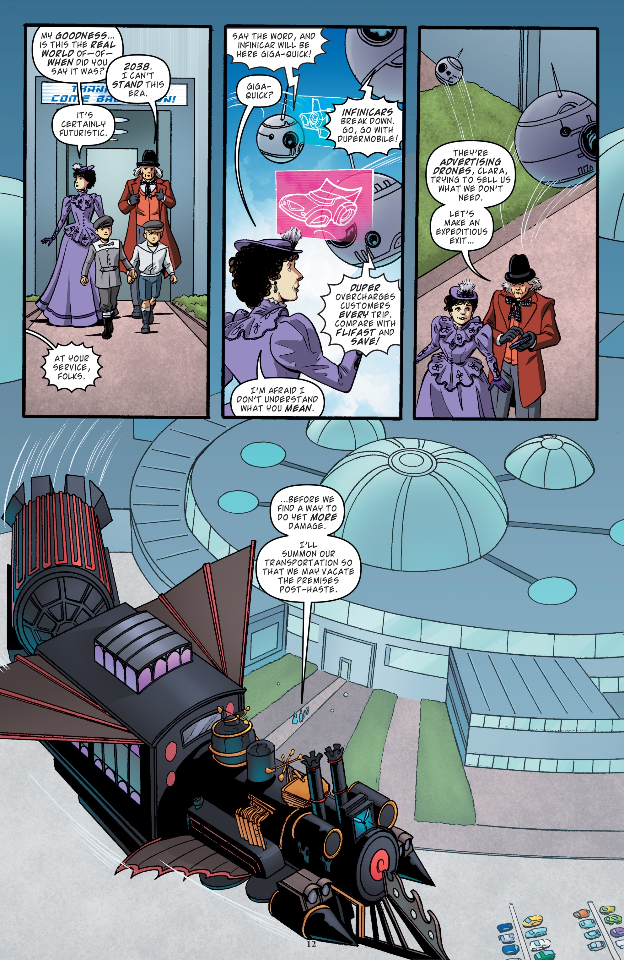 Back to the Future: Tales from the Time Train (2017): Chapter 1 - Page 14