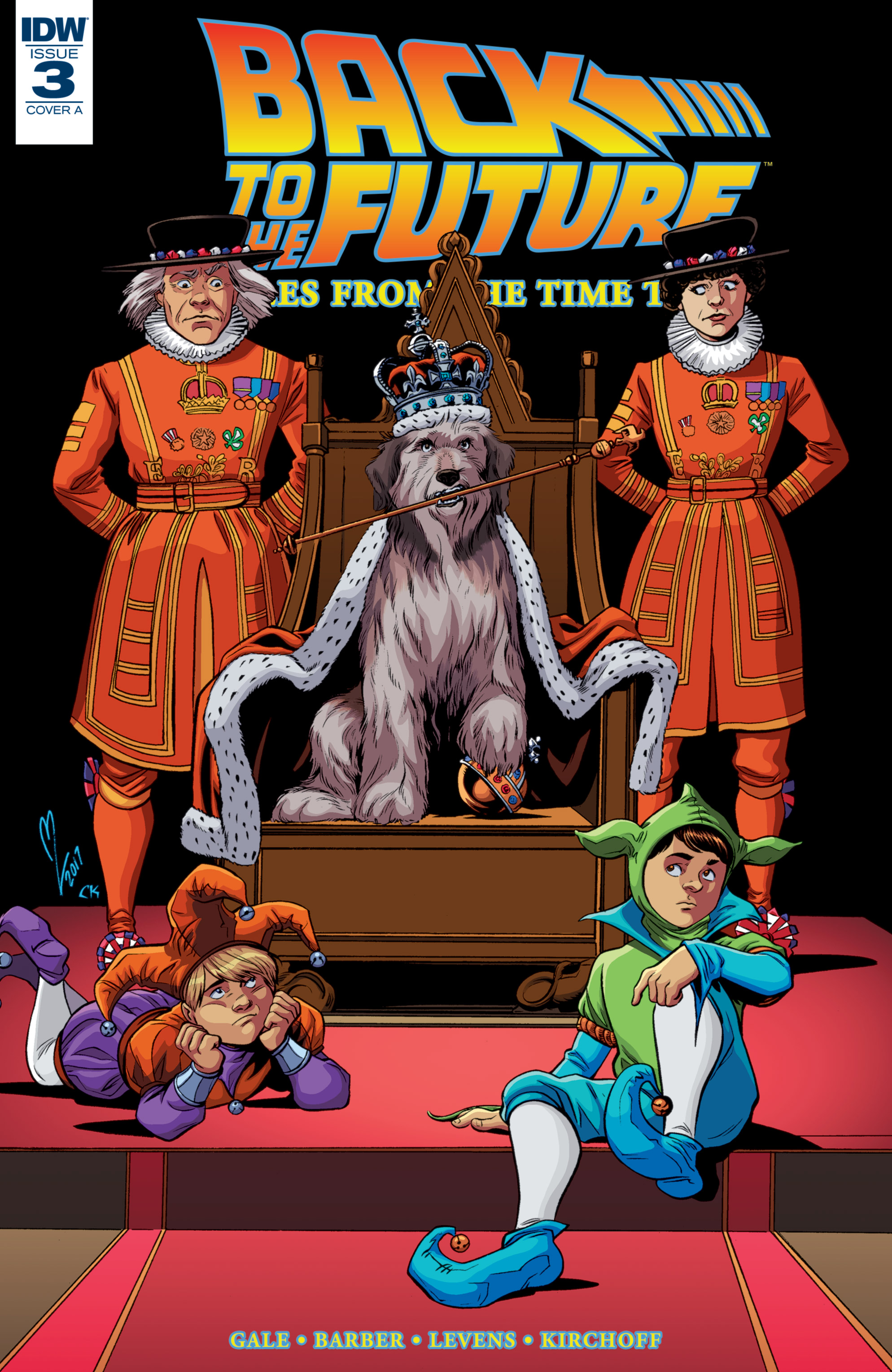 Back to the Future: Tales from the Time Train (2017): Chapter 3 - Page 1