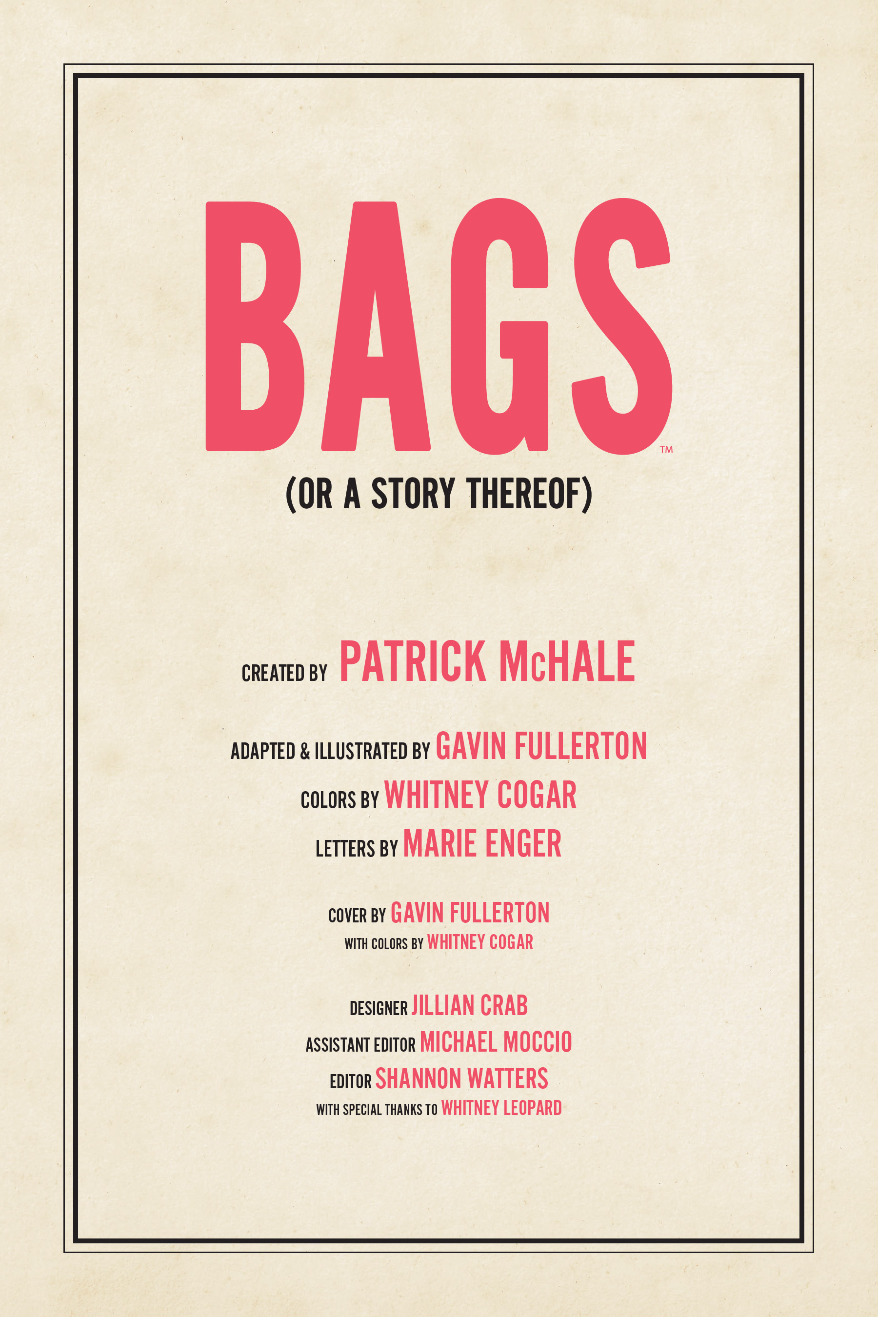 BAGS (or a story thereof) (2019): Chapter 1 - Page 5