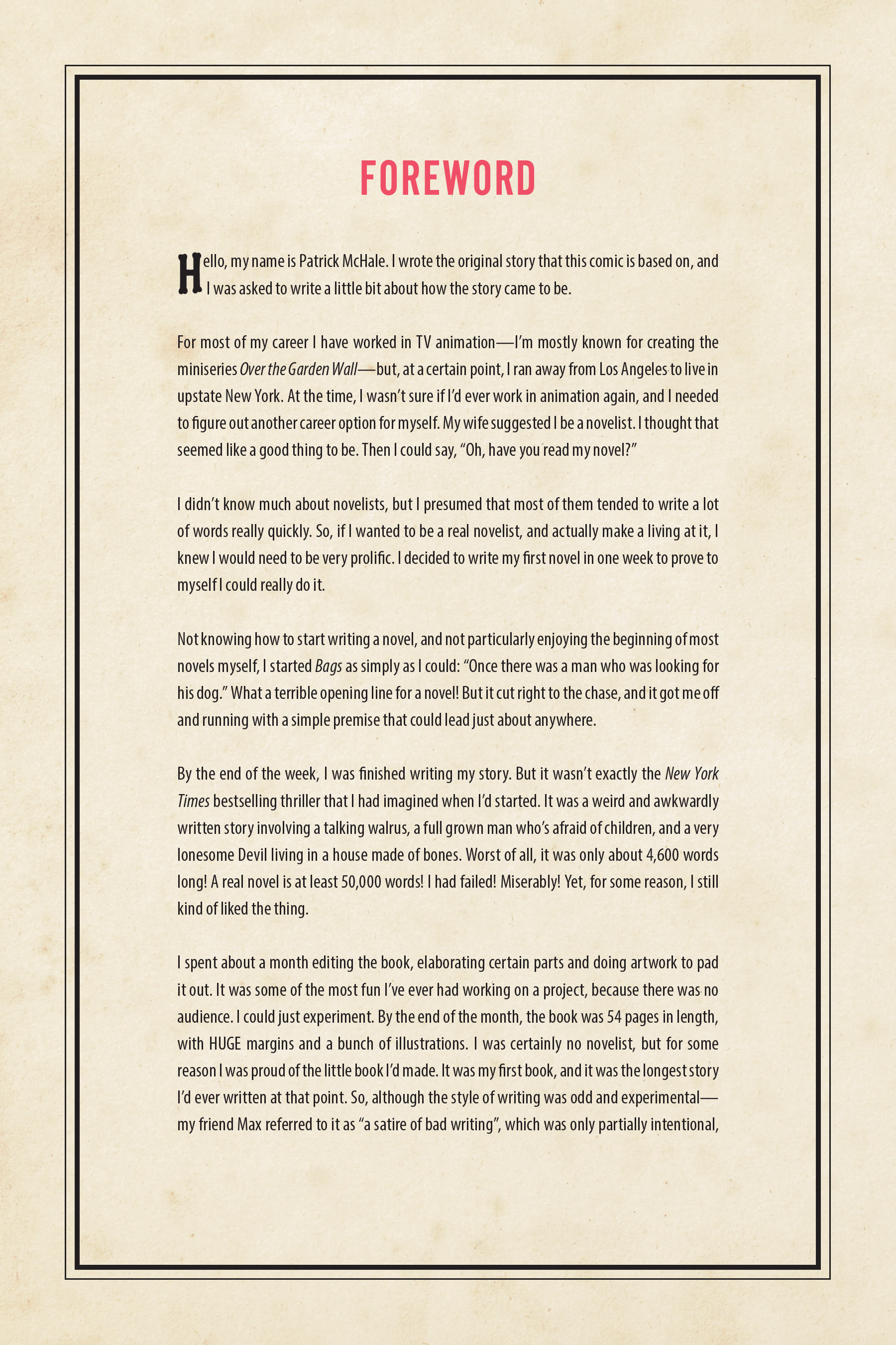BAGS (or a story thereof) (2019): Chapter 1 - Page 6