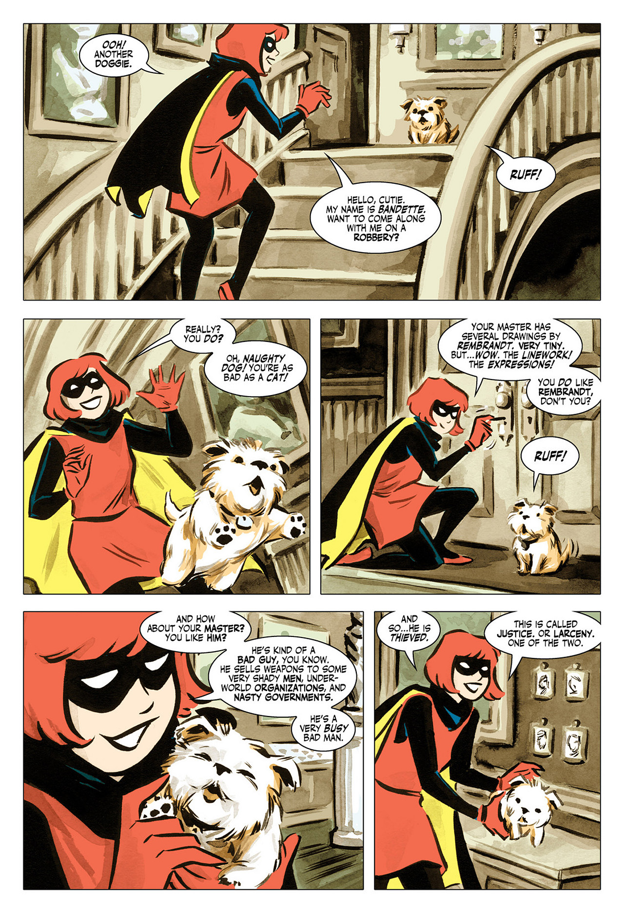 Bandette (2012-): Chapter 1 - Page 4