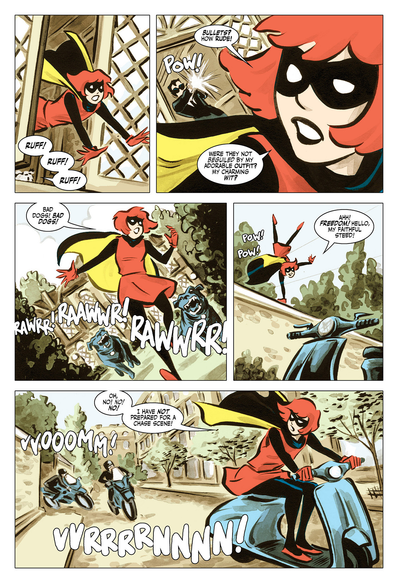 Bandette (2012-): Chapter 1 - Page 6