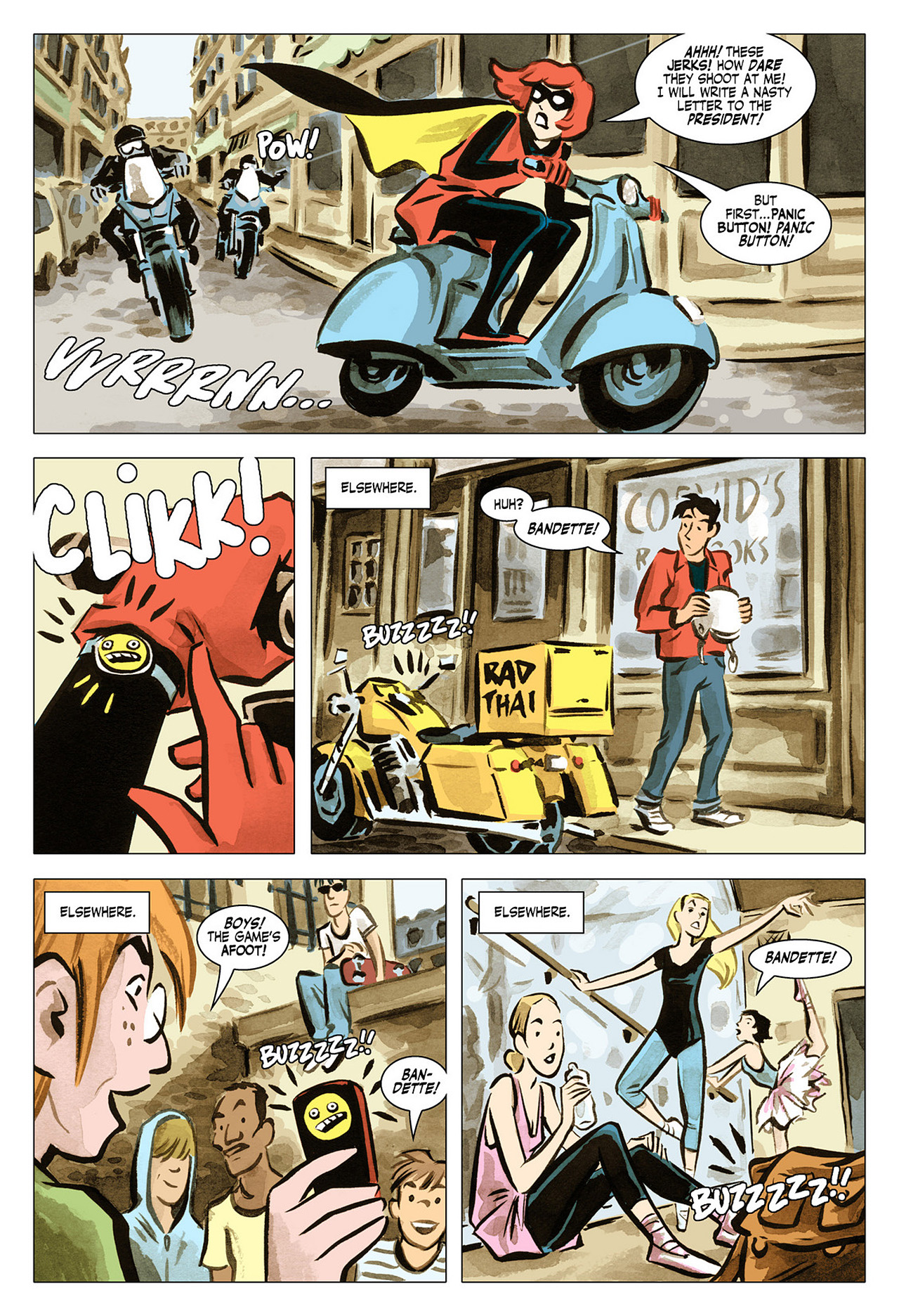 Bandette (2012-): Chapter 1 - Page 9