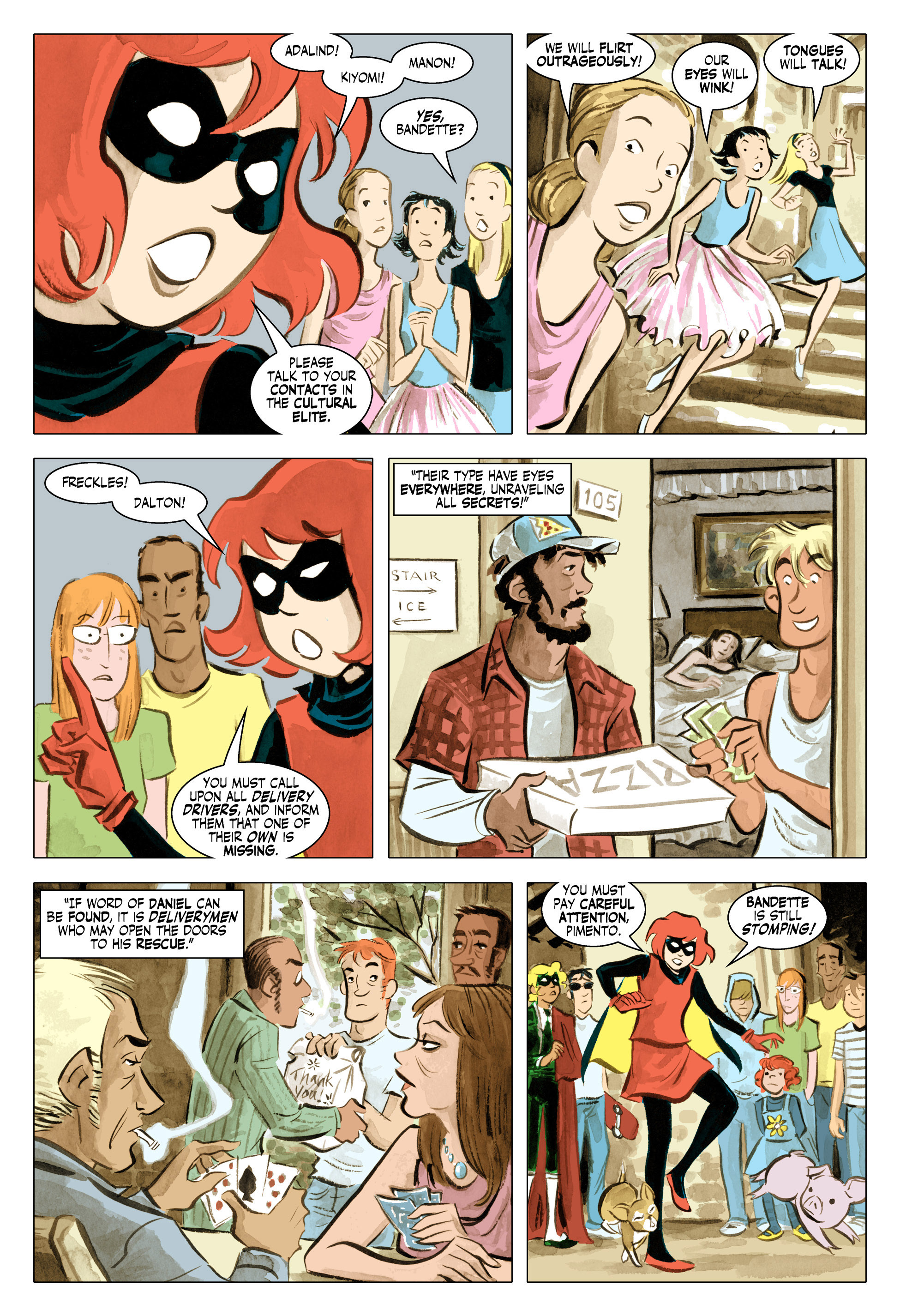 Bandette (2012-): Chapter 11 - Page 5