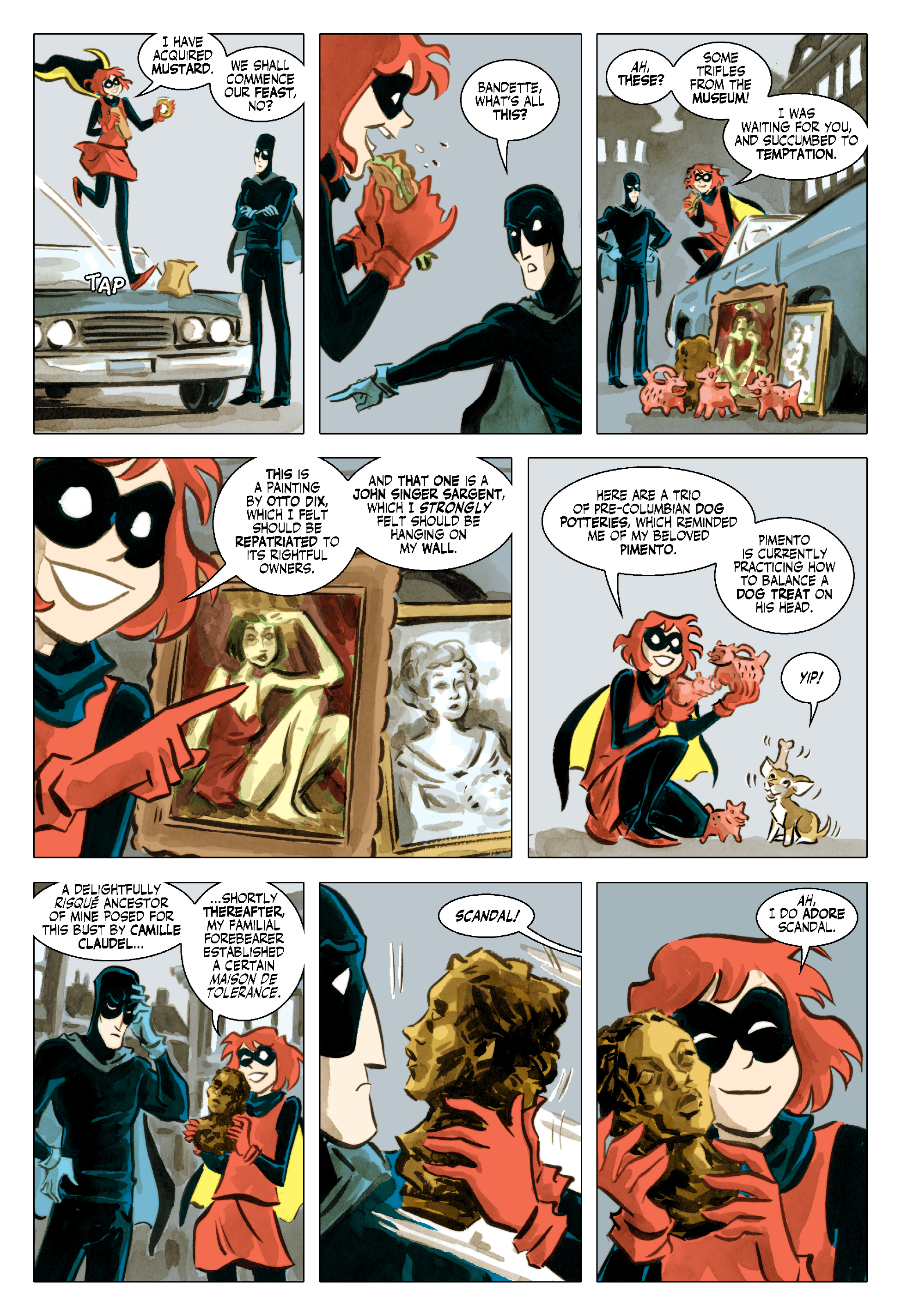 Bandette (2012-): Chapter 19 - Page 9