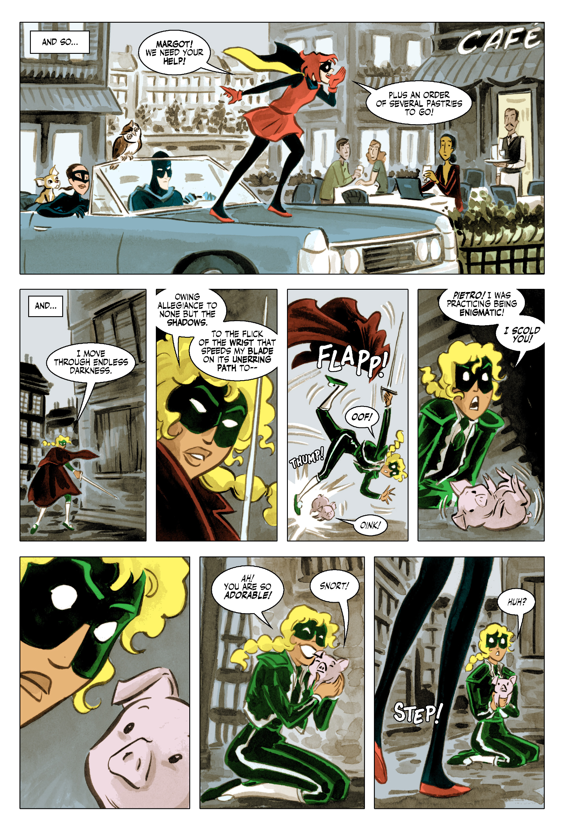 Bandette (2012-): Chapter 19 - Page 12