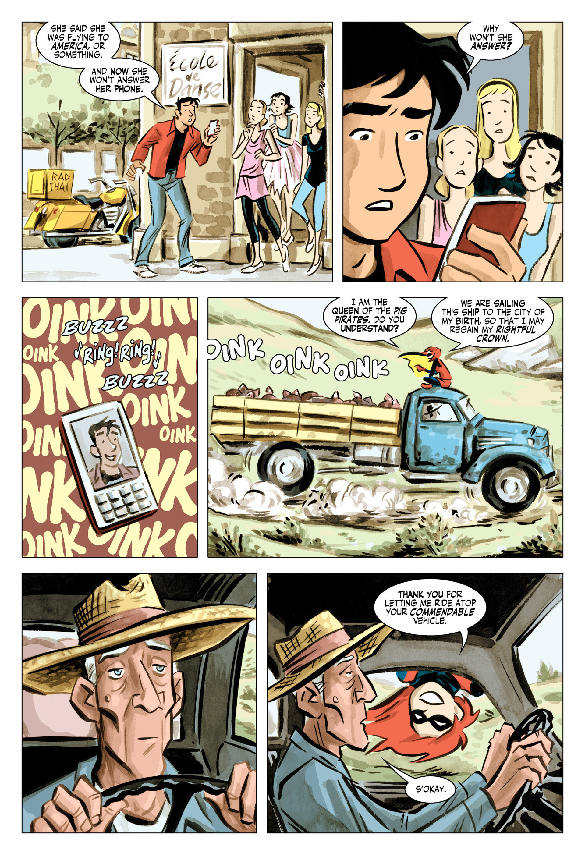 Bandette (2012-): Chapter 8 - Page 7