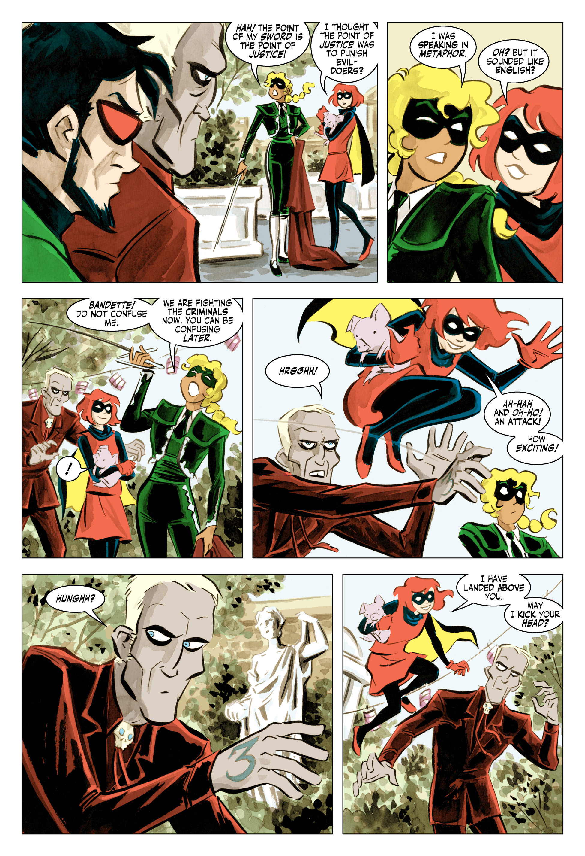 Bandette (2012-): Chapter 9 - Page 4