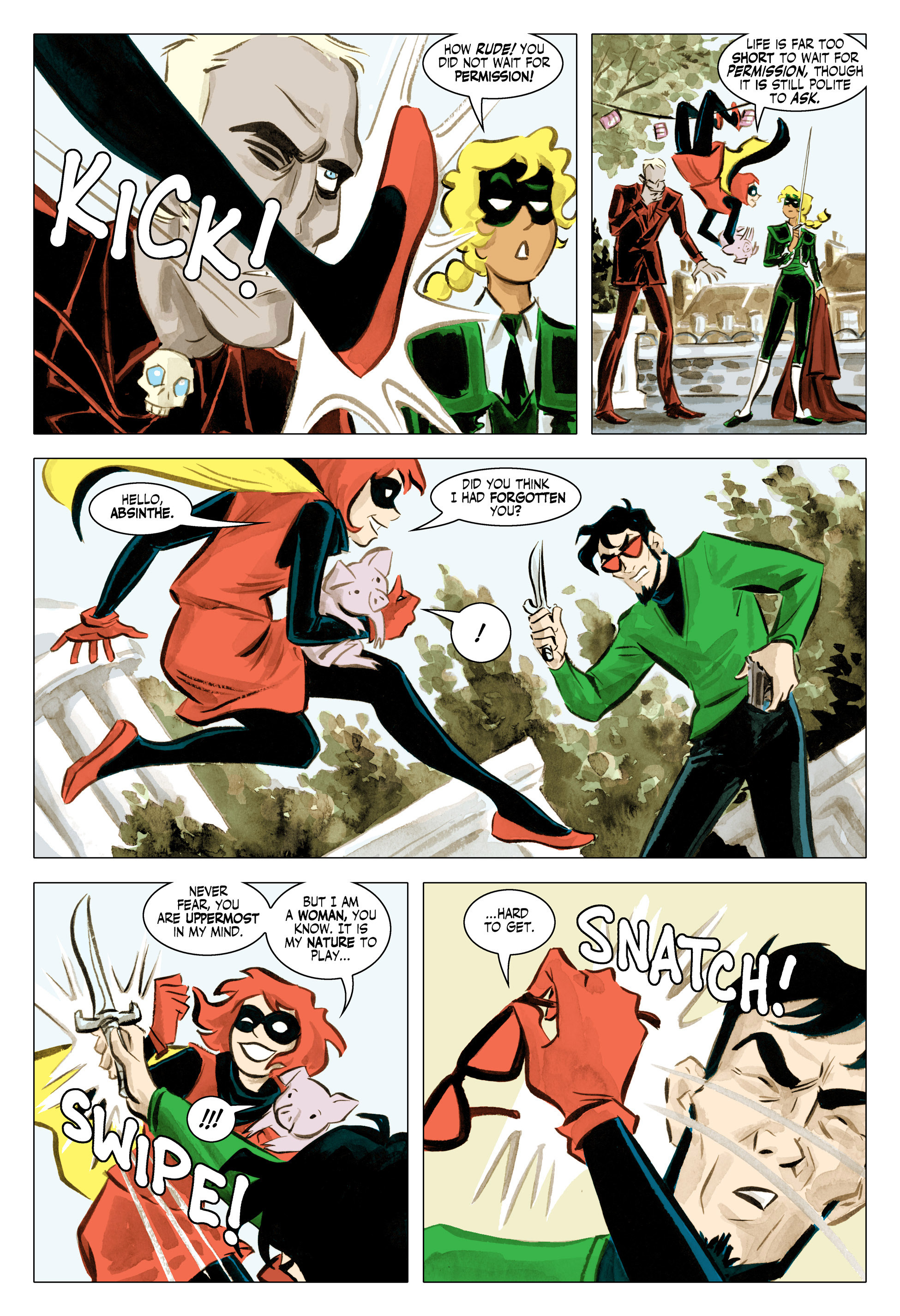 Bandette (2012-): Chapter 9 - Page 5