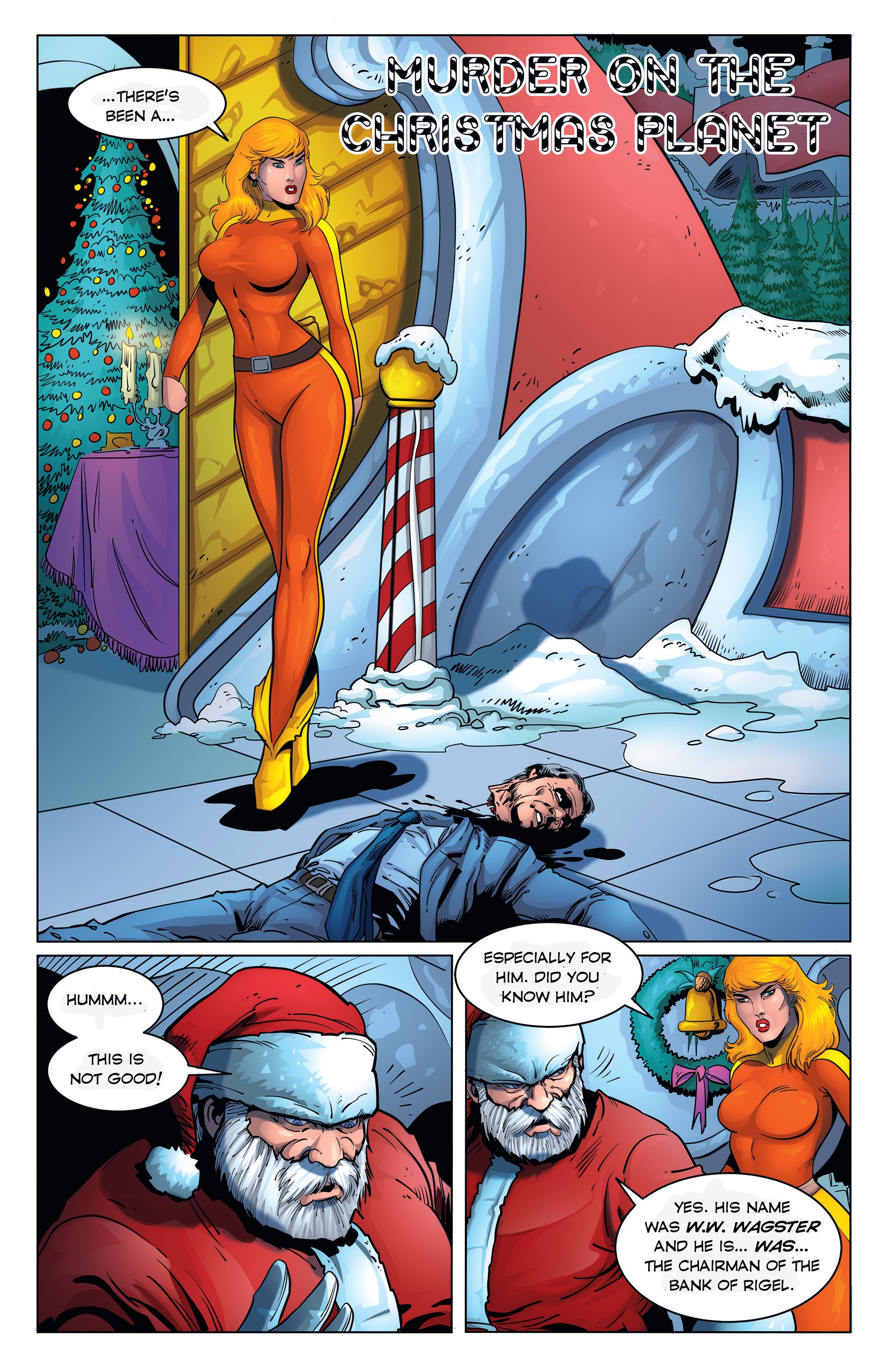 Barbarella Holiday Special (2018): Chapter 1 - Page 7