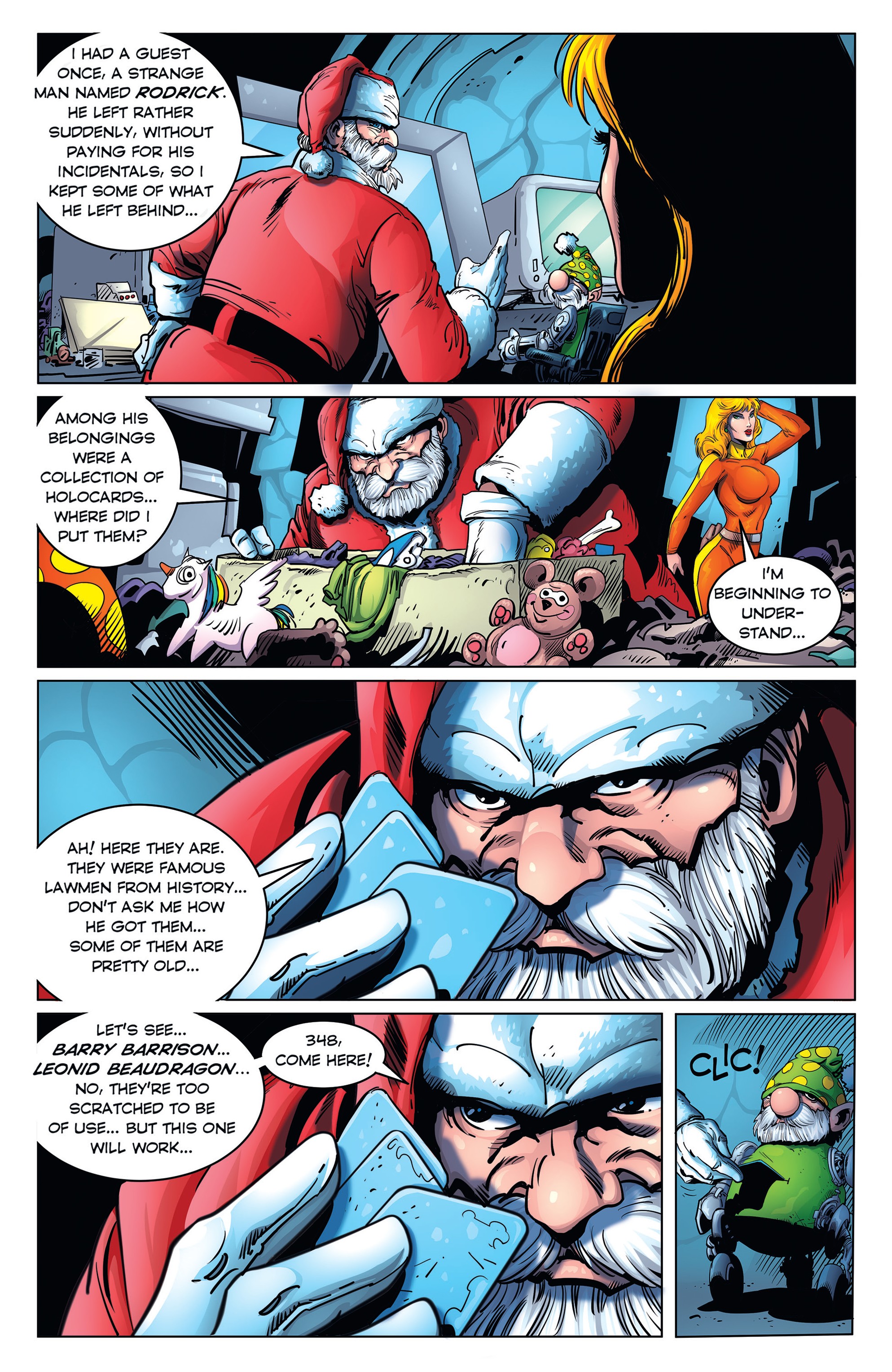 Barbarella Holiday Special (2018): Chapter 1 - Page 9