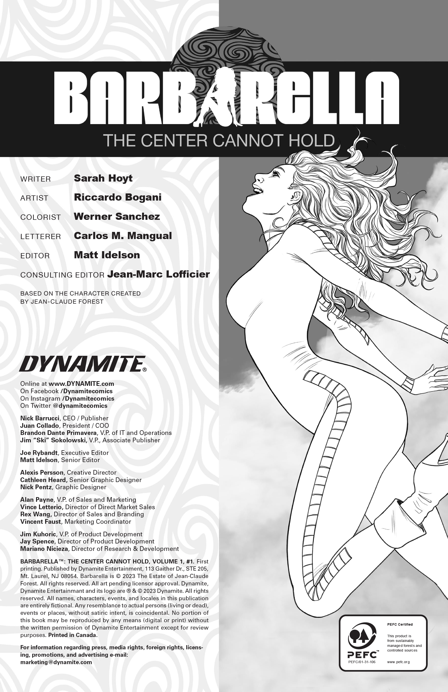 Barbarella: The Center Cannot Hold (2023-): Chapter 1 - Page 7