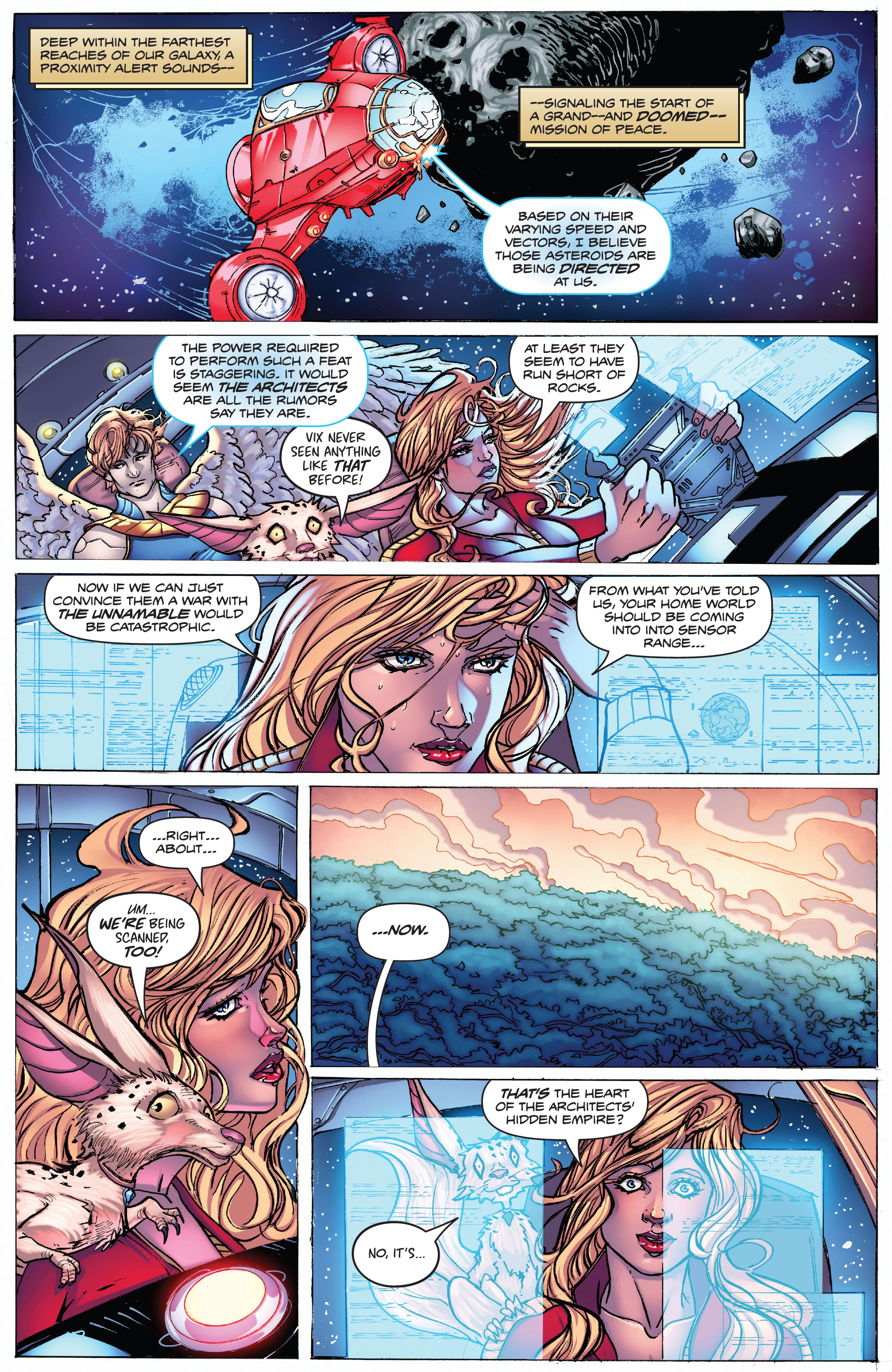 Barbarella: The Center Cannot Hold (2023-): Chapter 1 - Page 8