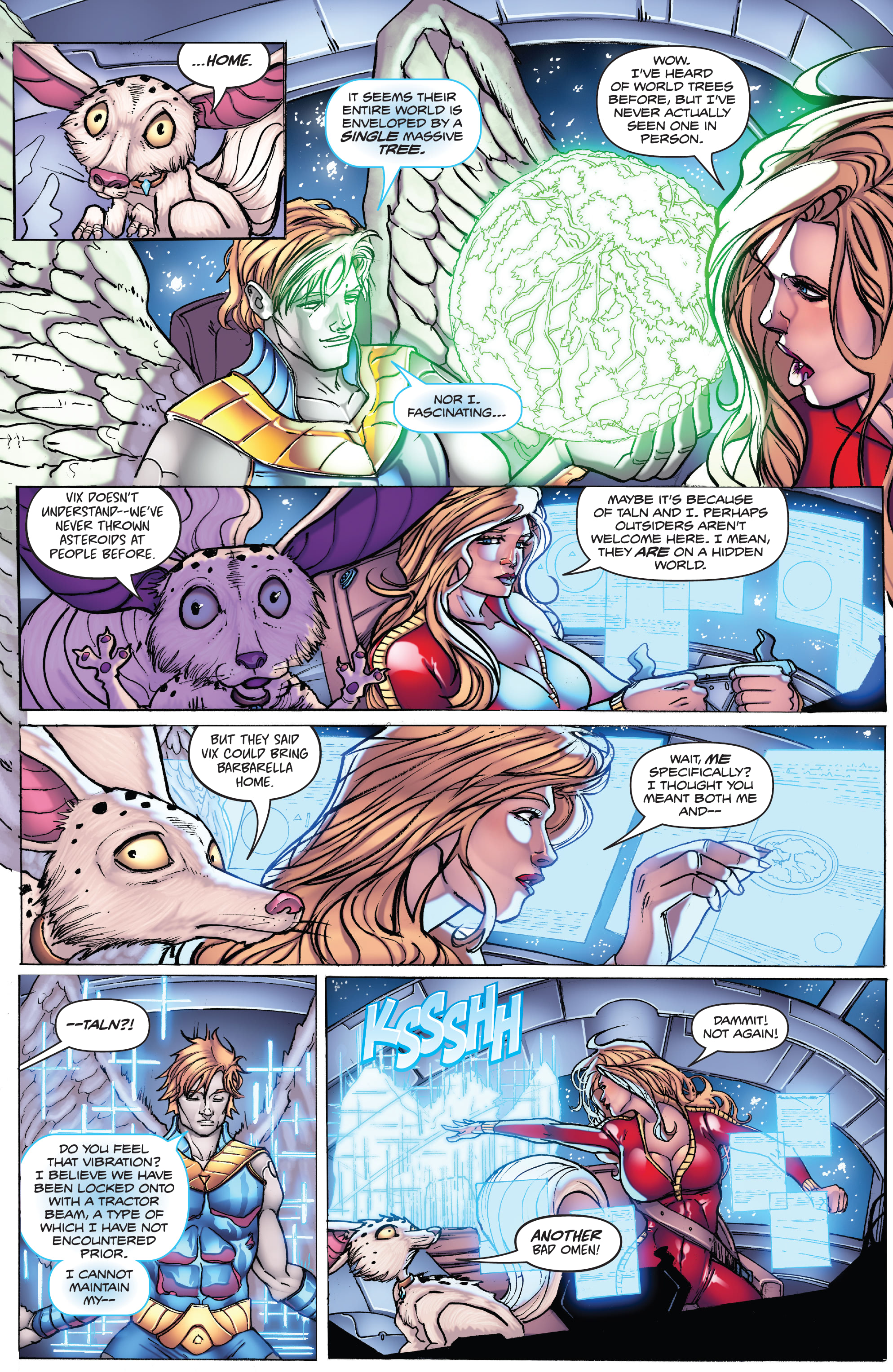 Barbarella: The Center Cannot Hold (2023-): Chapter 1 - Page 9
