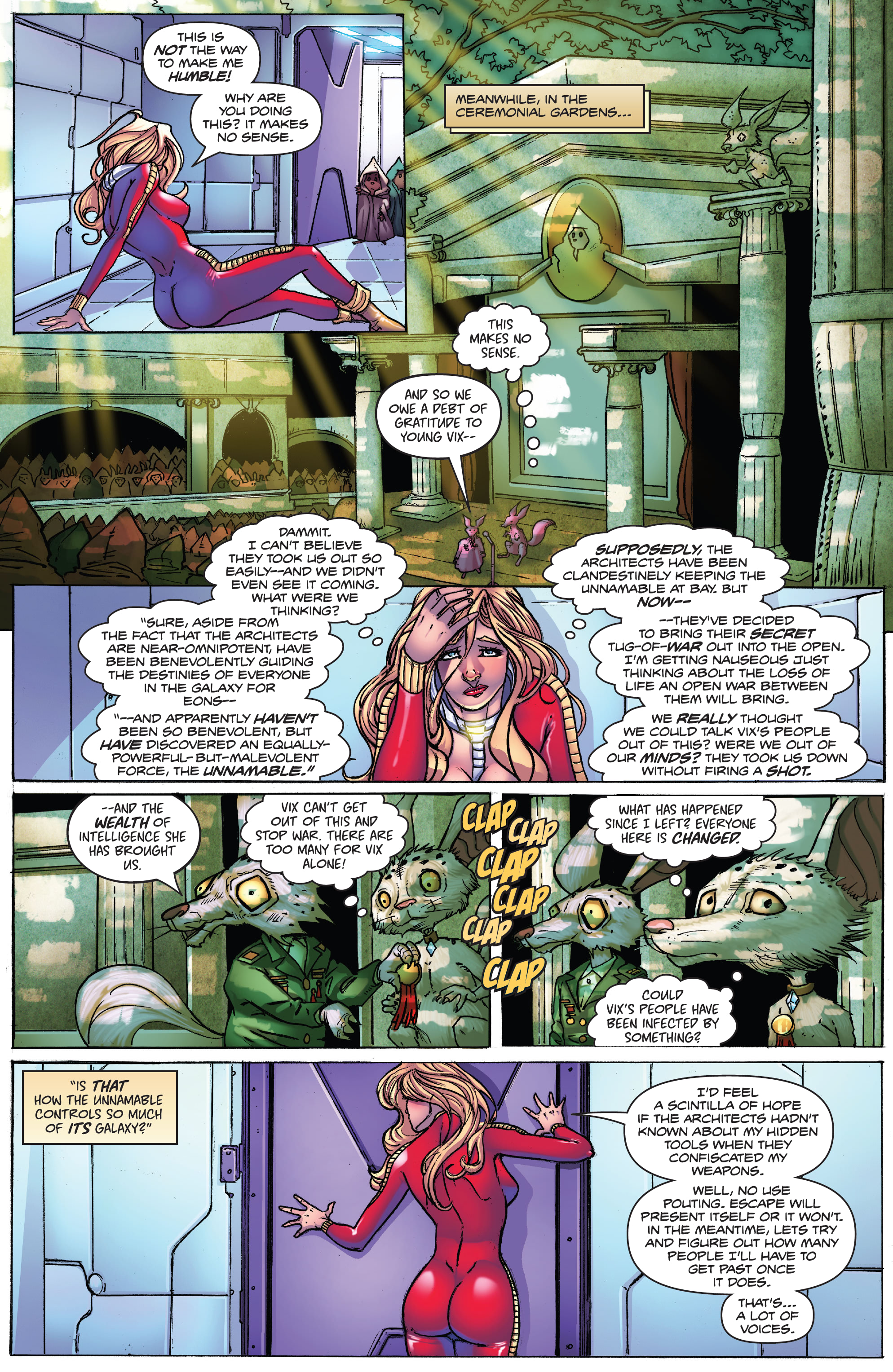 Barbarella: The Center Cannot Hold (2023-): Chapter 1 - Page 13