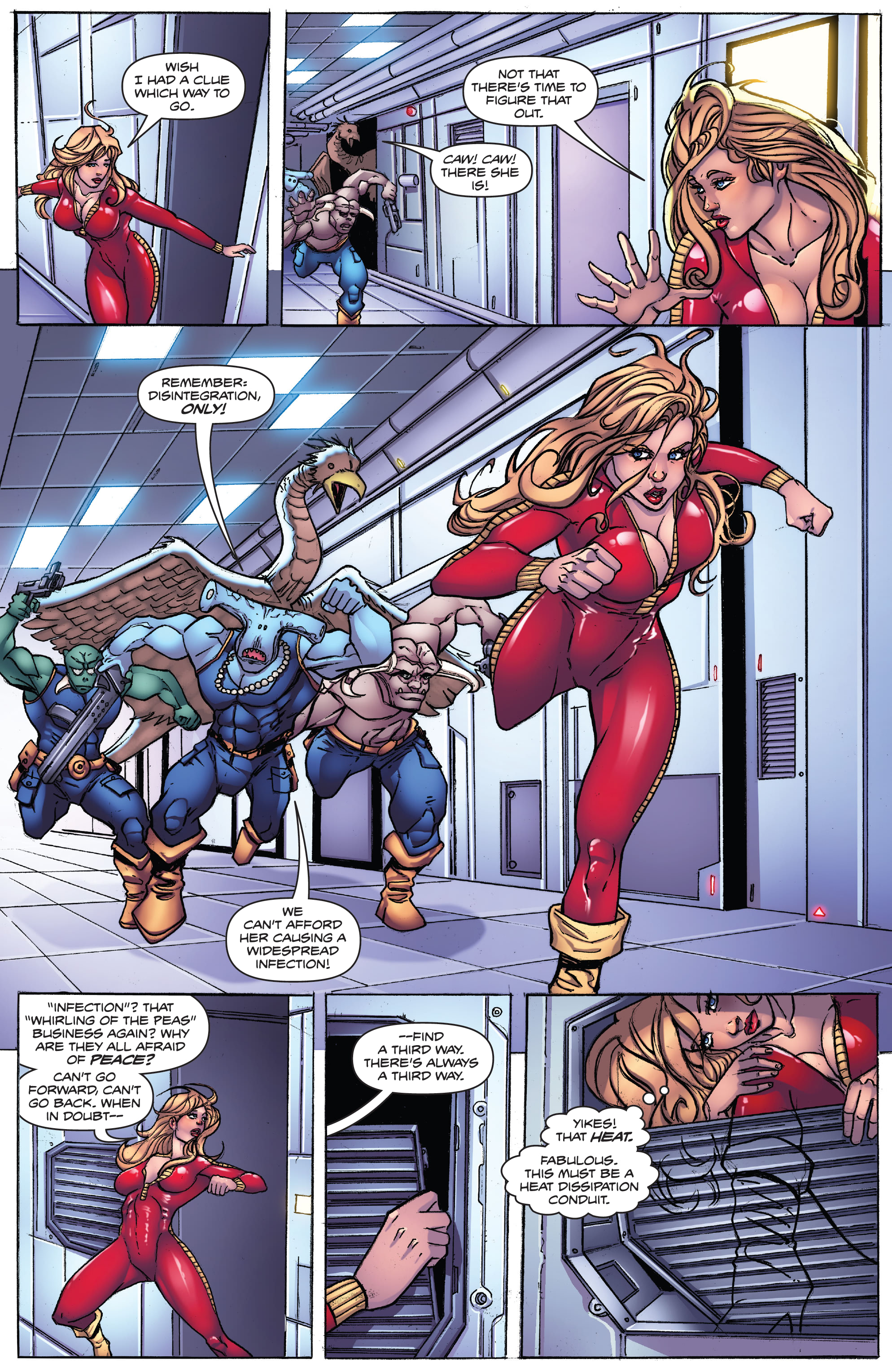 Barbarella: The Center Cannot Hold (2023-): Chapter 1 - Page 16
