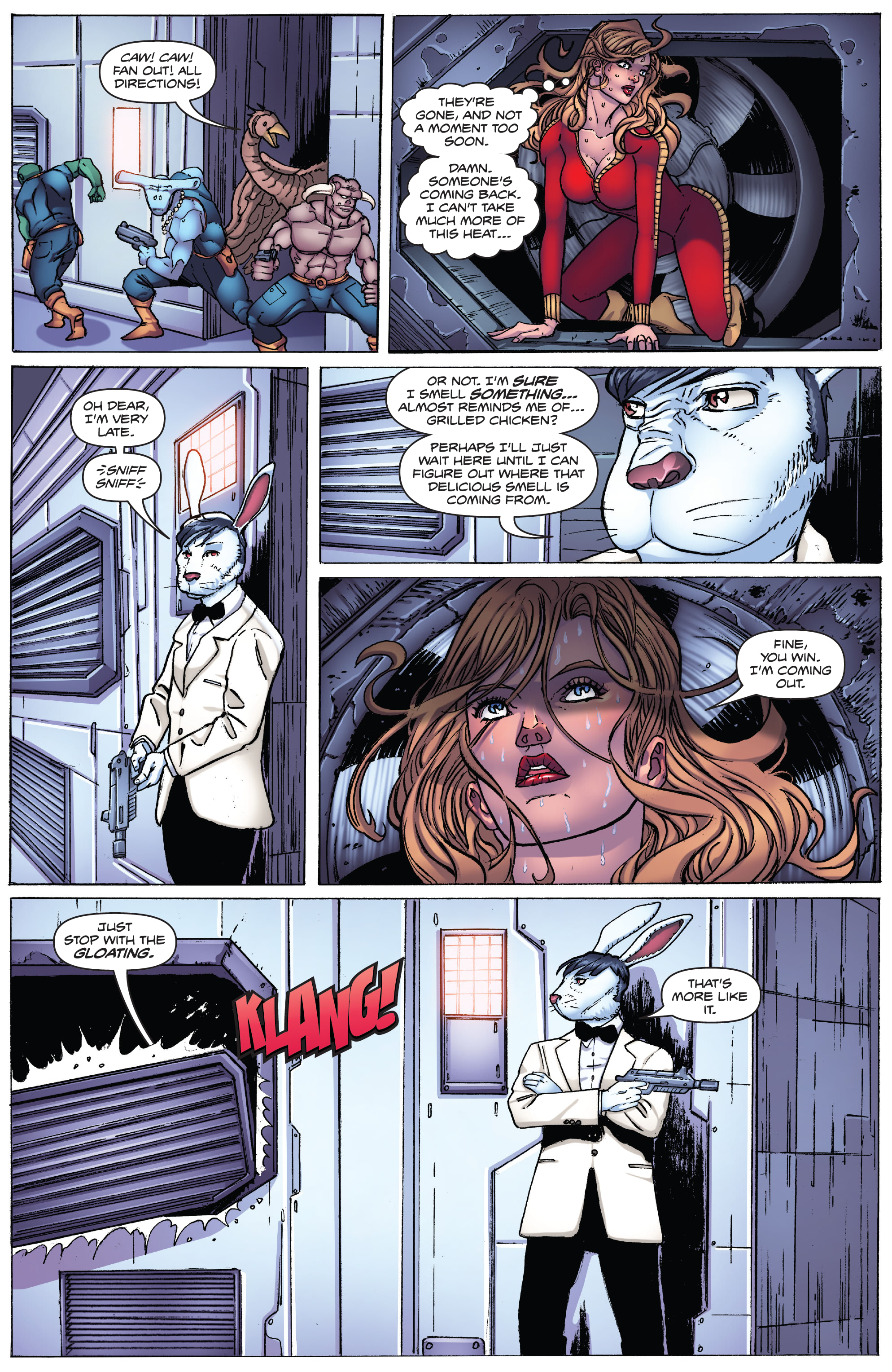Barbarella: The Center Cannot Hold (2023-): Chapter 1 - Page 17
