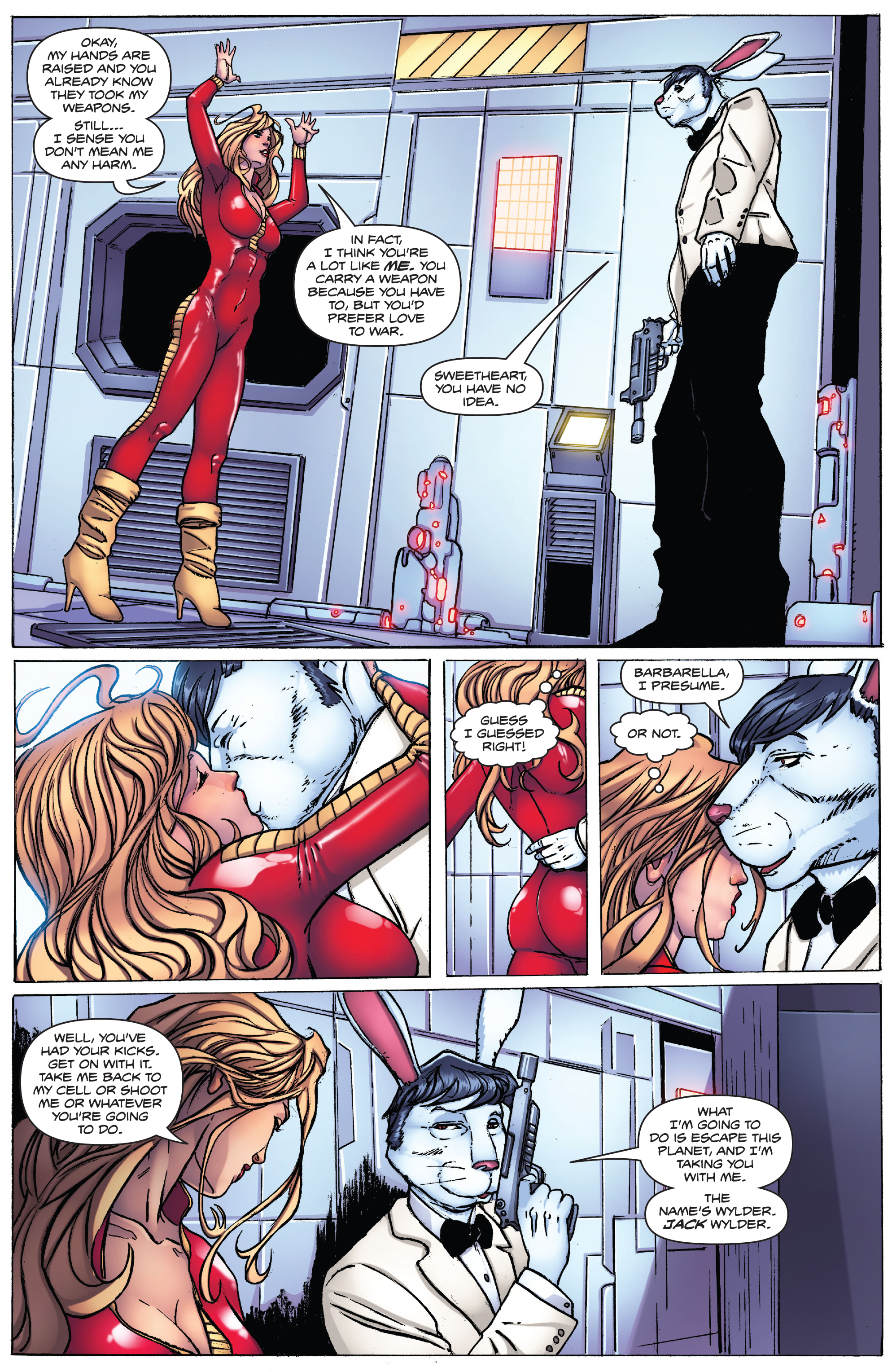 Barbarella: The Center Cannot Hold (2023-): Chapter 1 - Page 18