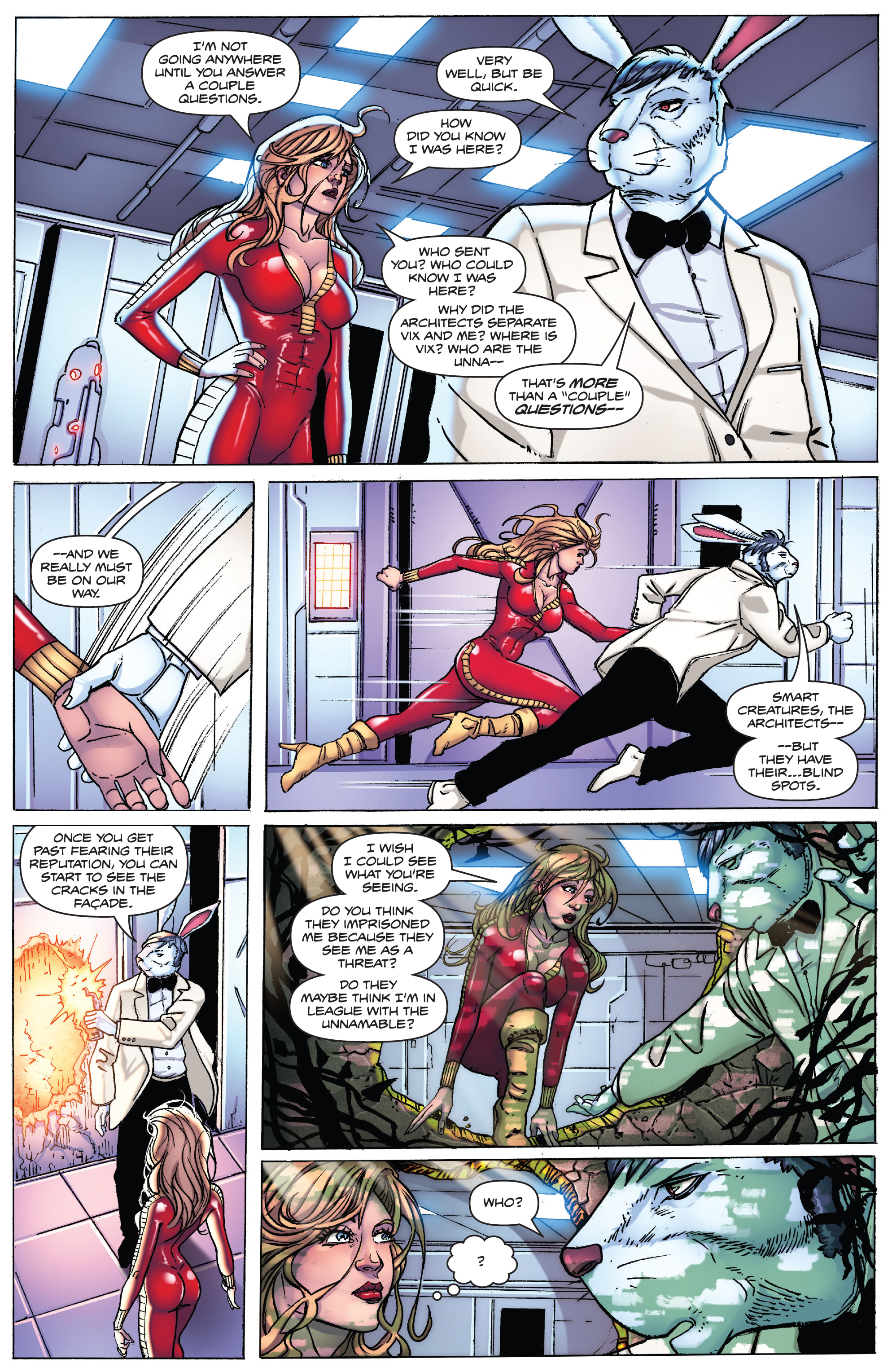 Barbarella: The Center Cannot Hold (2023-): Chapter 1 - Page 19