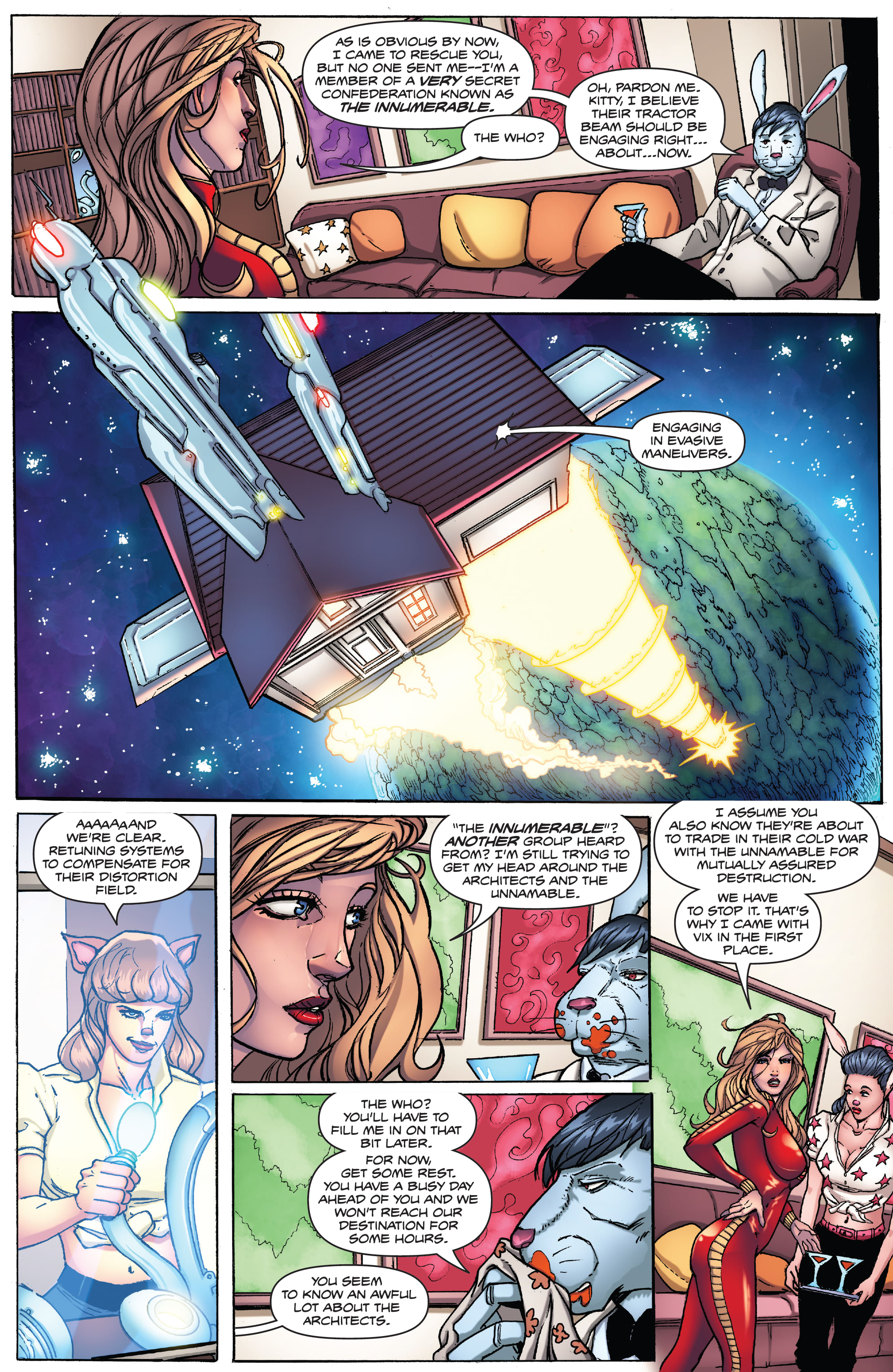 Barbarella: The Center Cannot Hold (2023-): Chapter 1 - Page 22