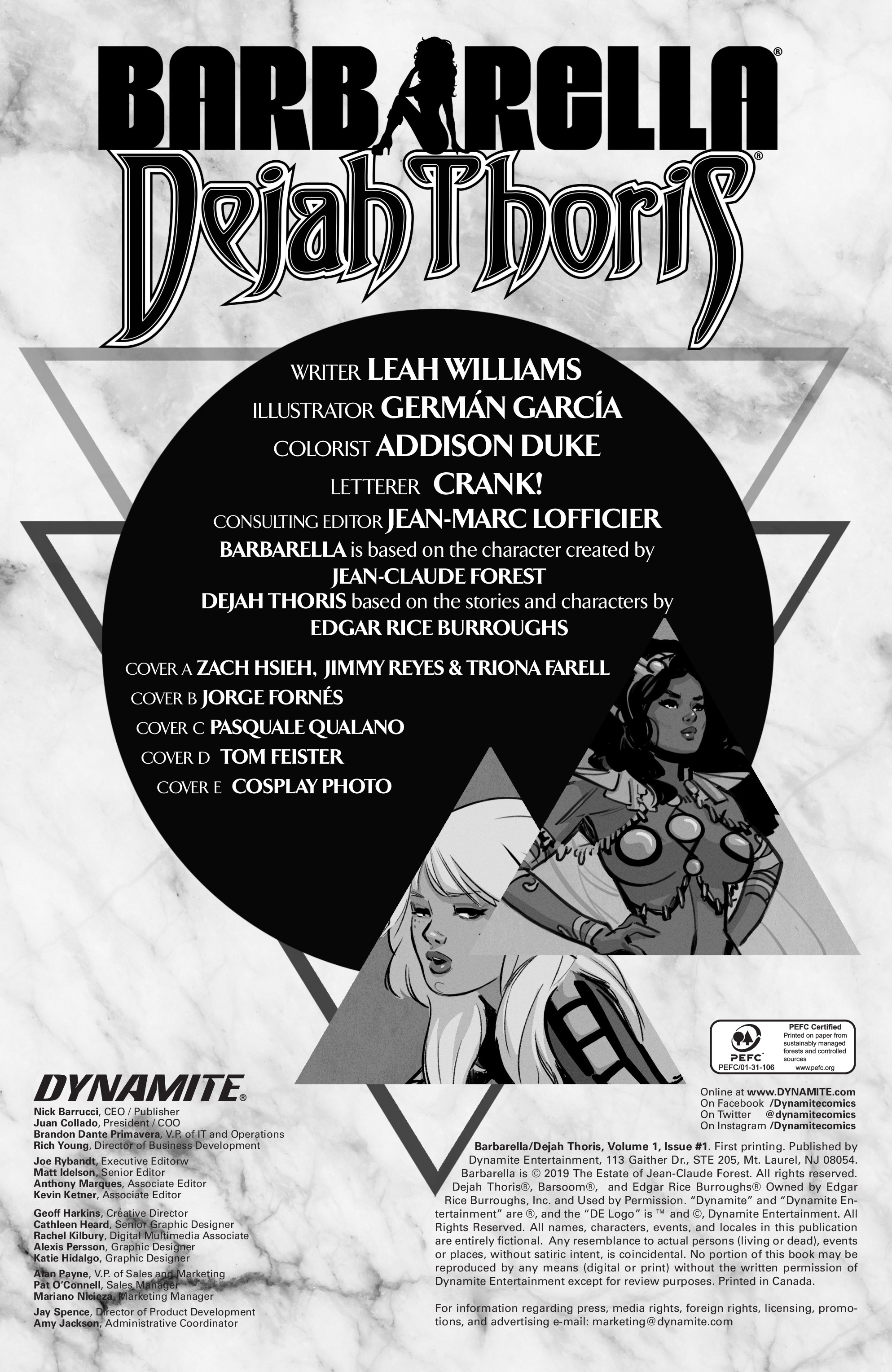Barbarella/Dejah Thoris (2019-): Chapter 1 - Page 6